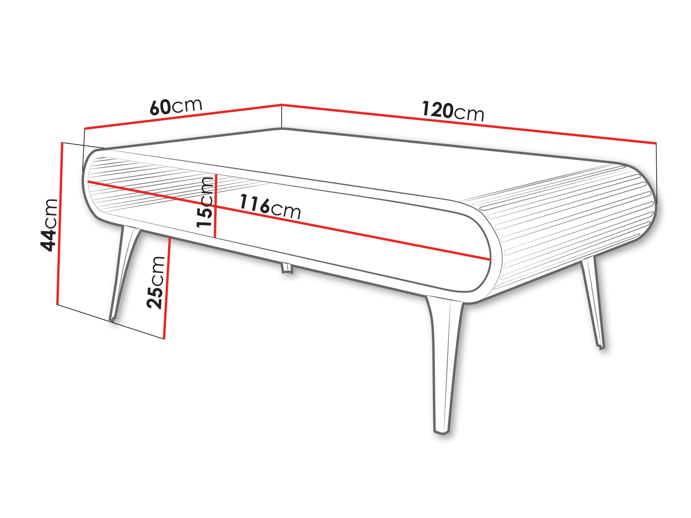 Coffee table Oswego 161