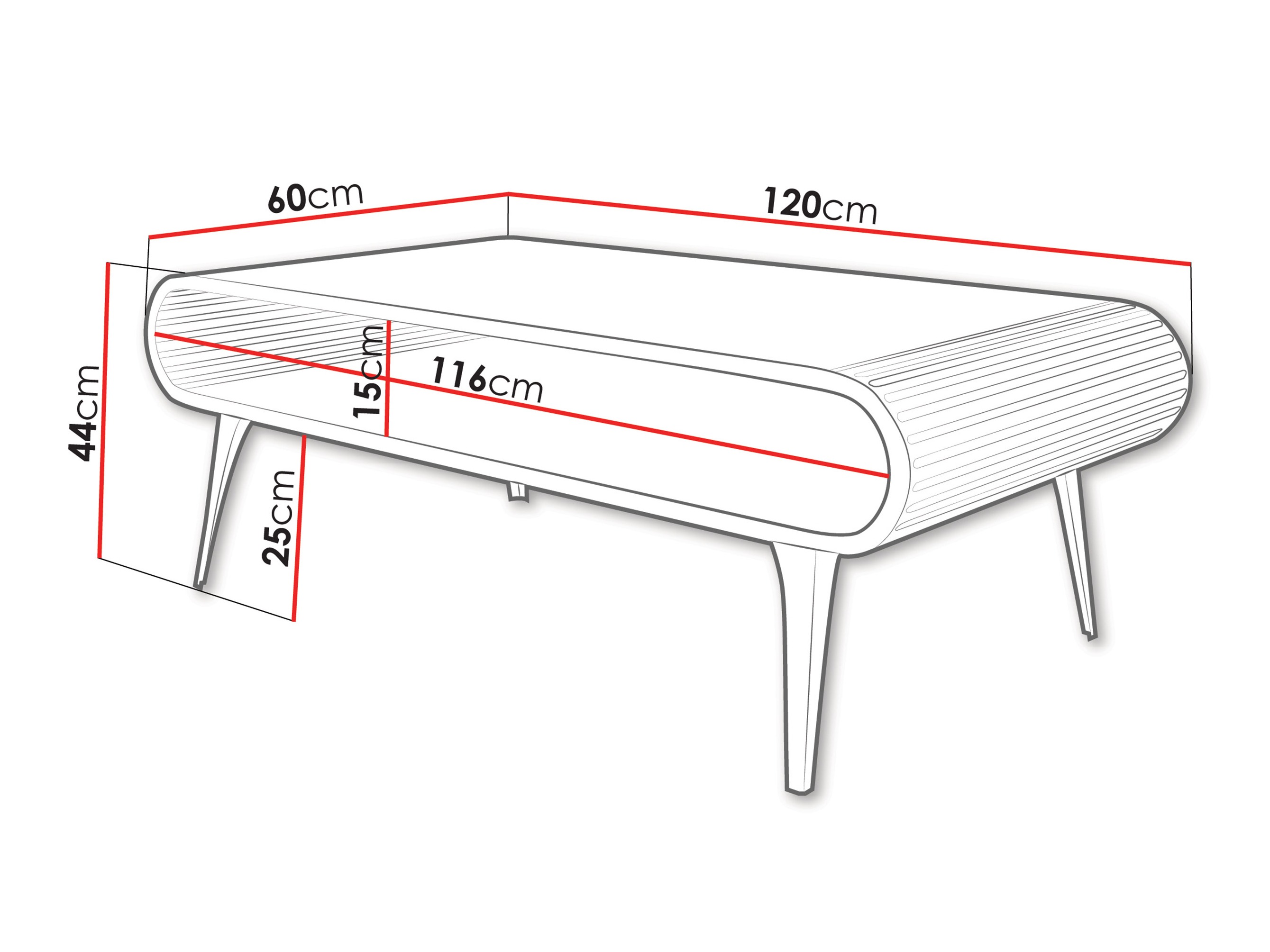 Coffee table Oswego 161