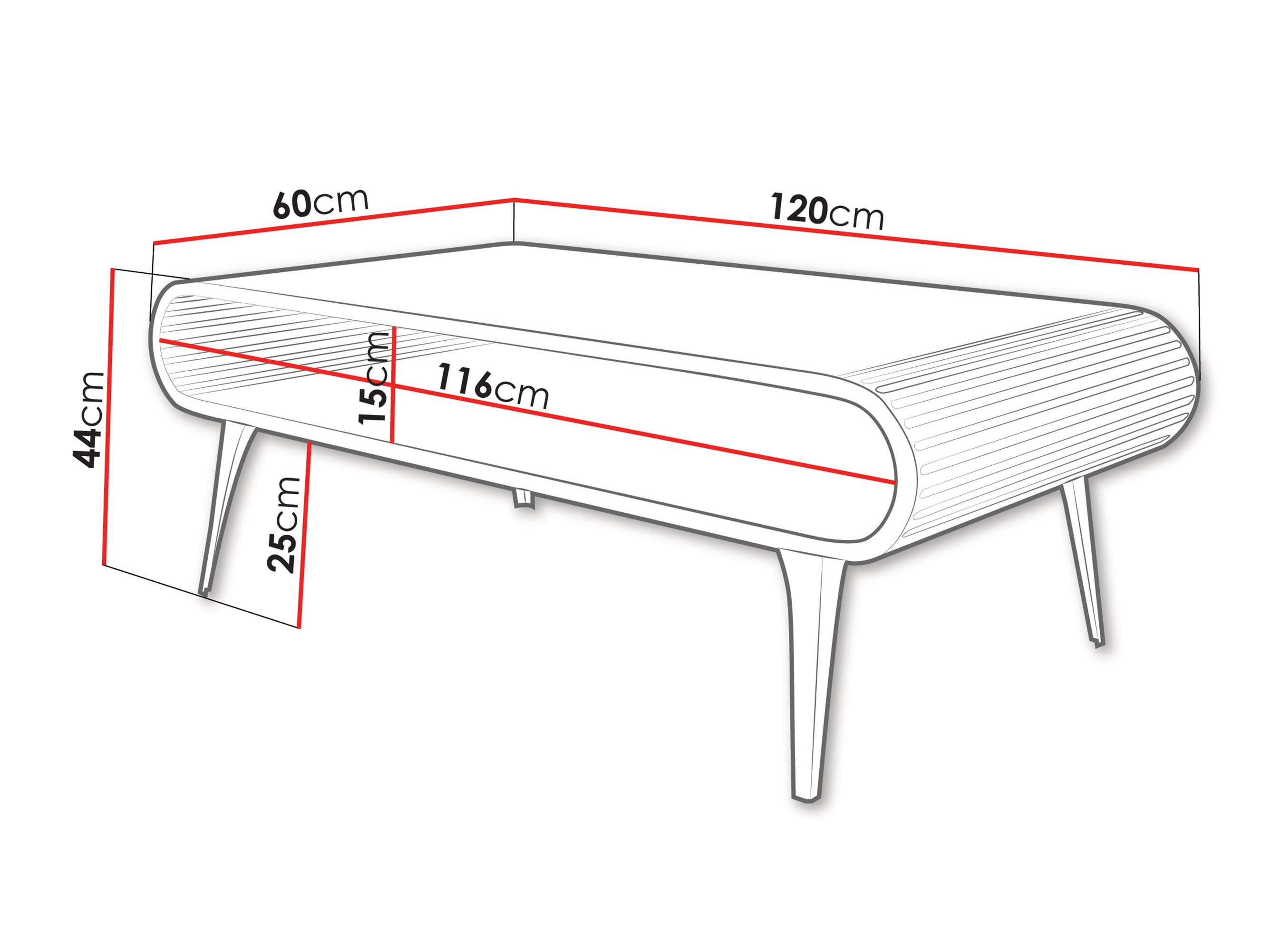 Coffee table Oswego 161