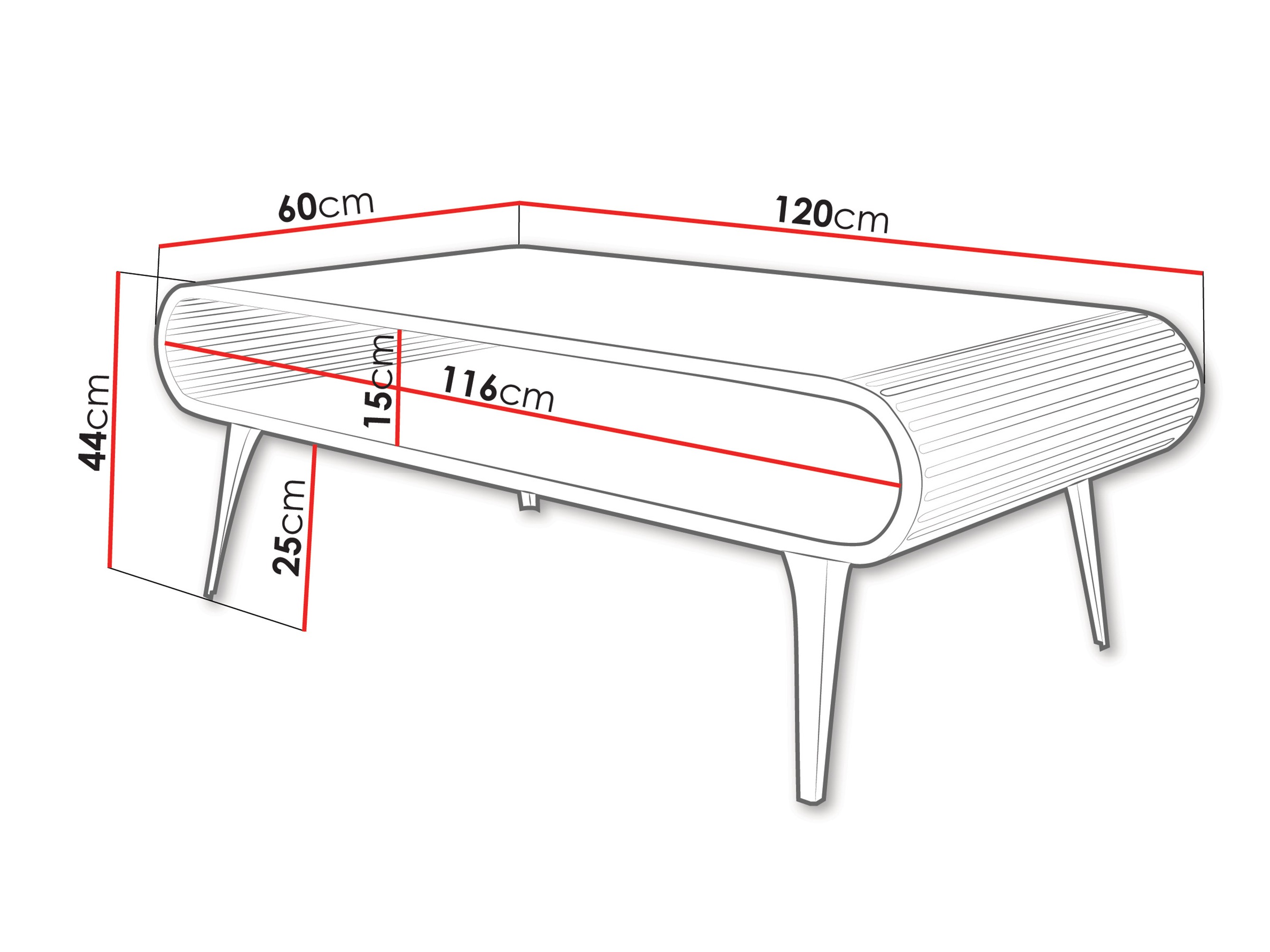 Coffee table Oswego 161