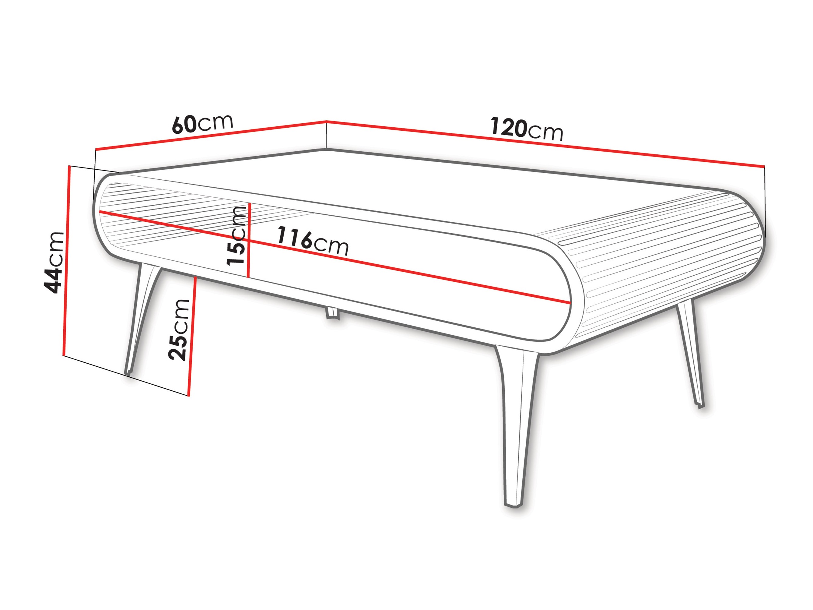Coffee table Oswego 162