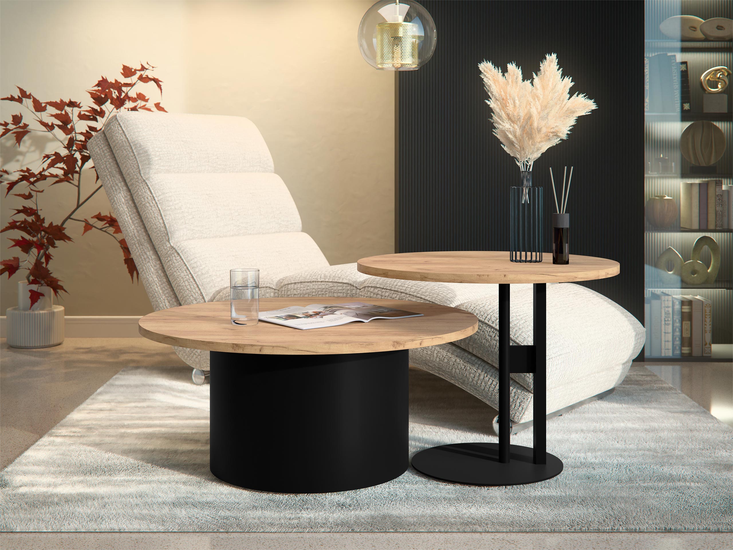 Nest of coffee tables Oswego 159