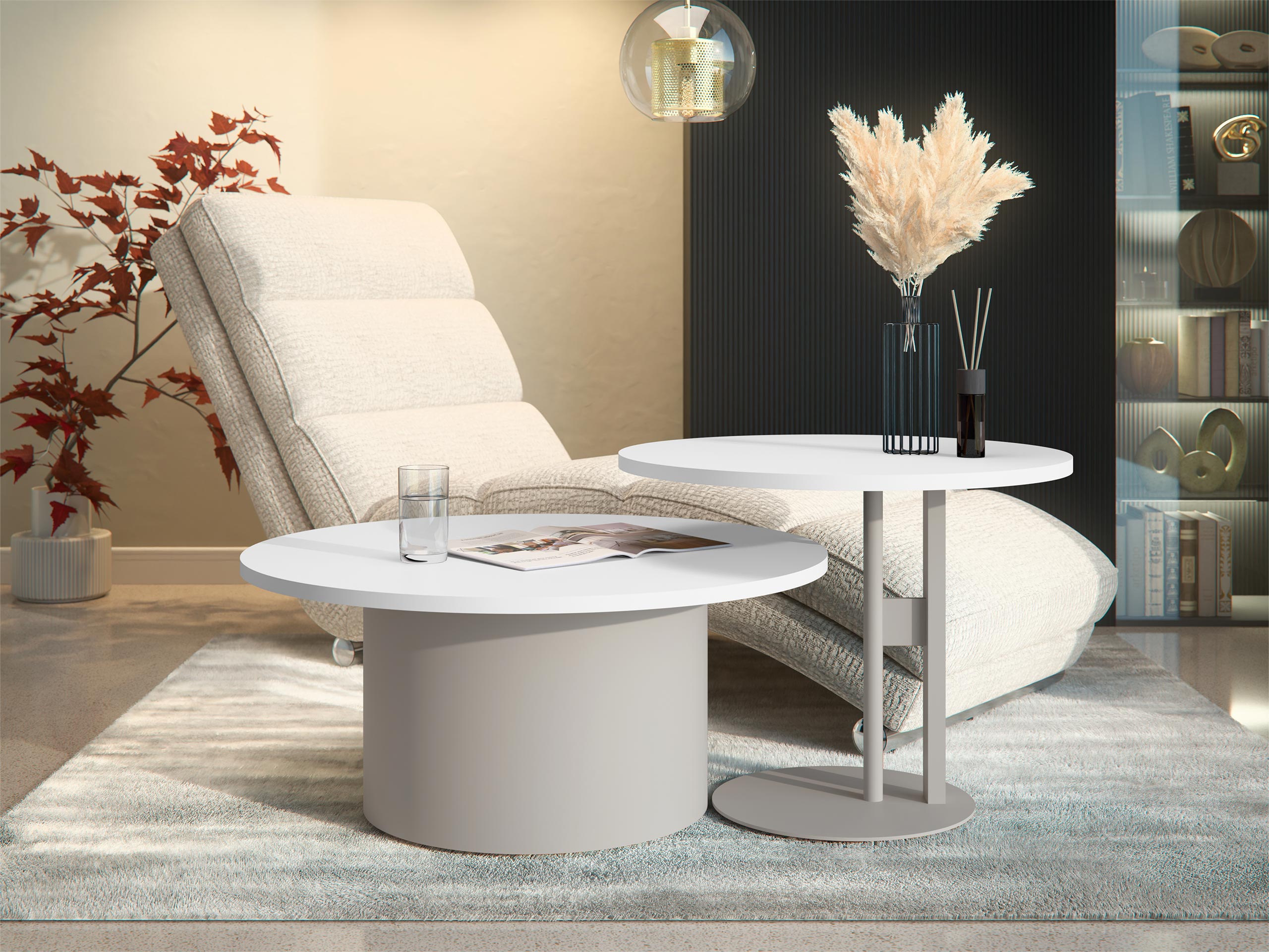 Nest of coffee tables Oswego 160