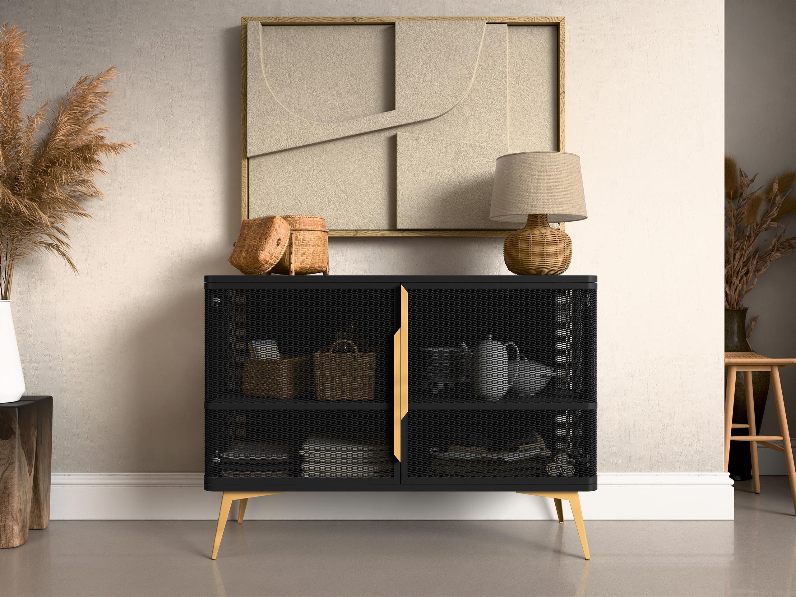 Sideboard Camfelo 100 (Black)