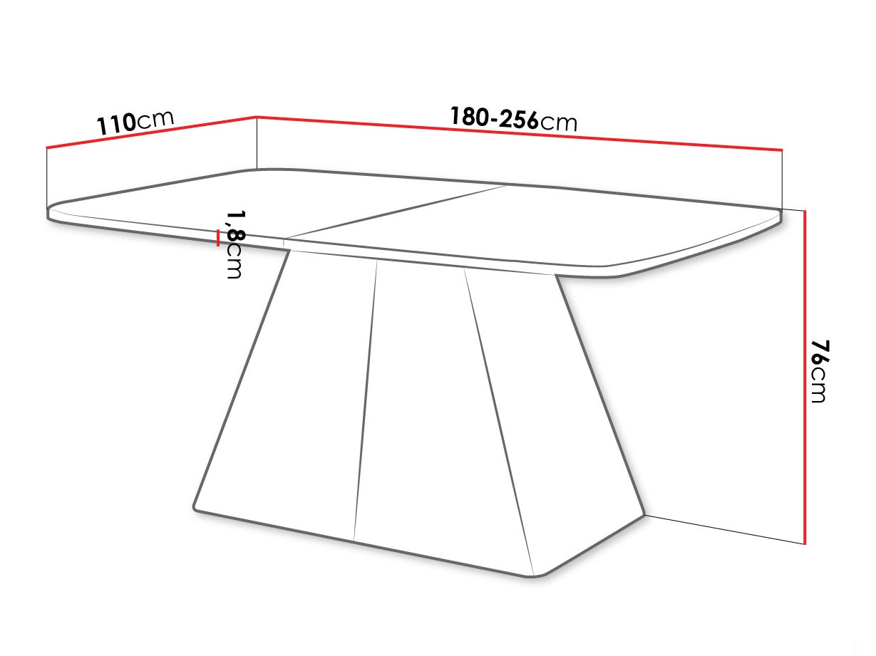 Table Oswego 169 (Craft golden oak)