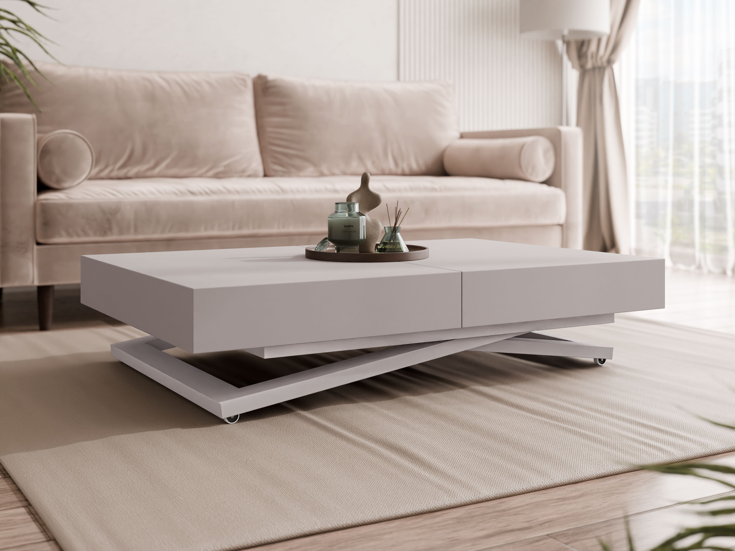 Coffee table transformer Oswego 172 (Cashmere)