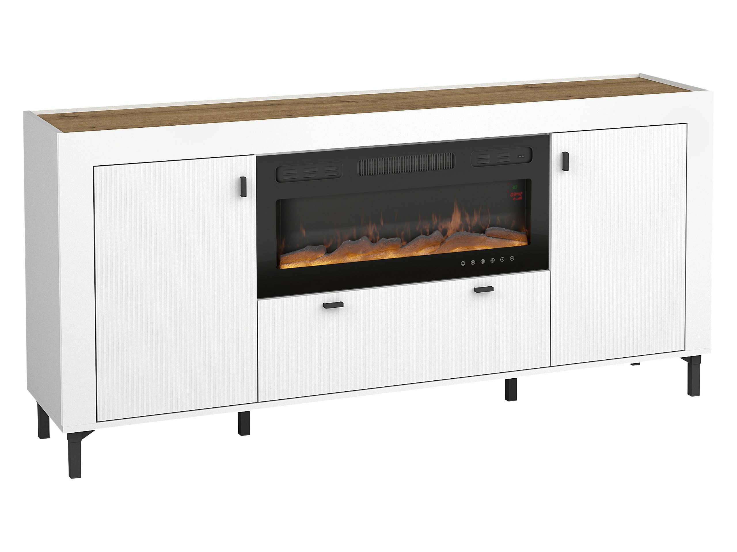 Chest of drawers Mormavu 110 (Matte white)