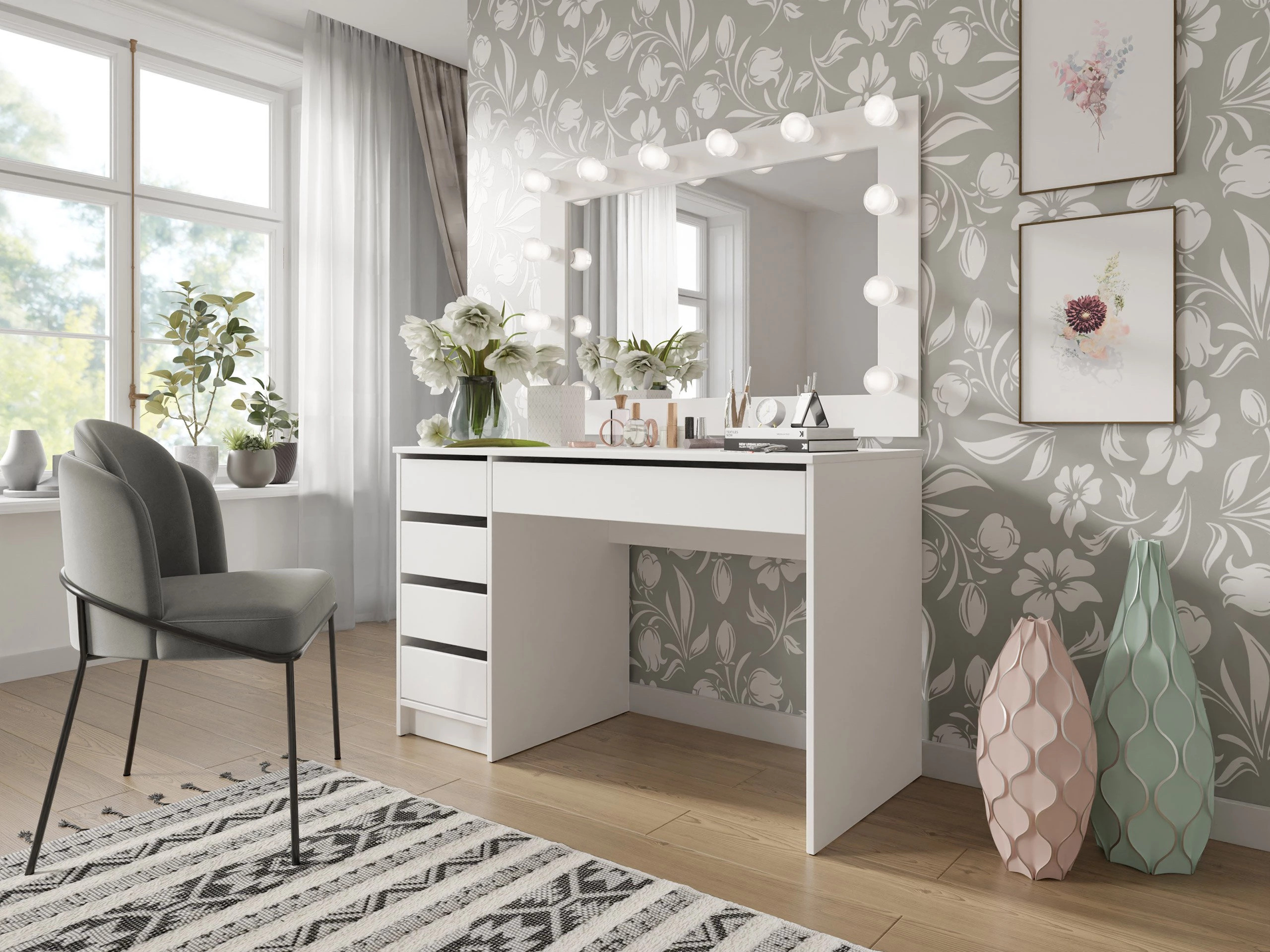 Desk Comfivo Terros I (White)