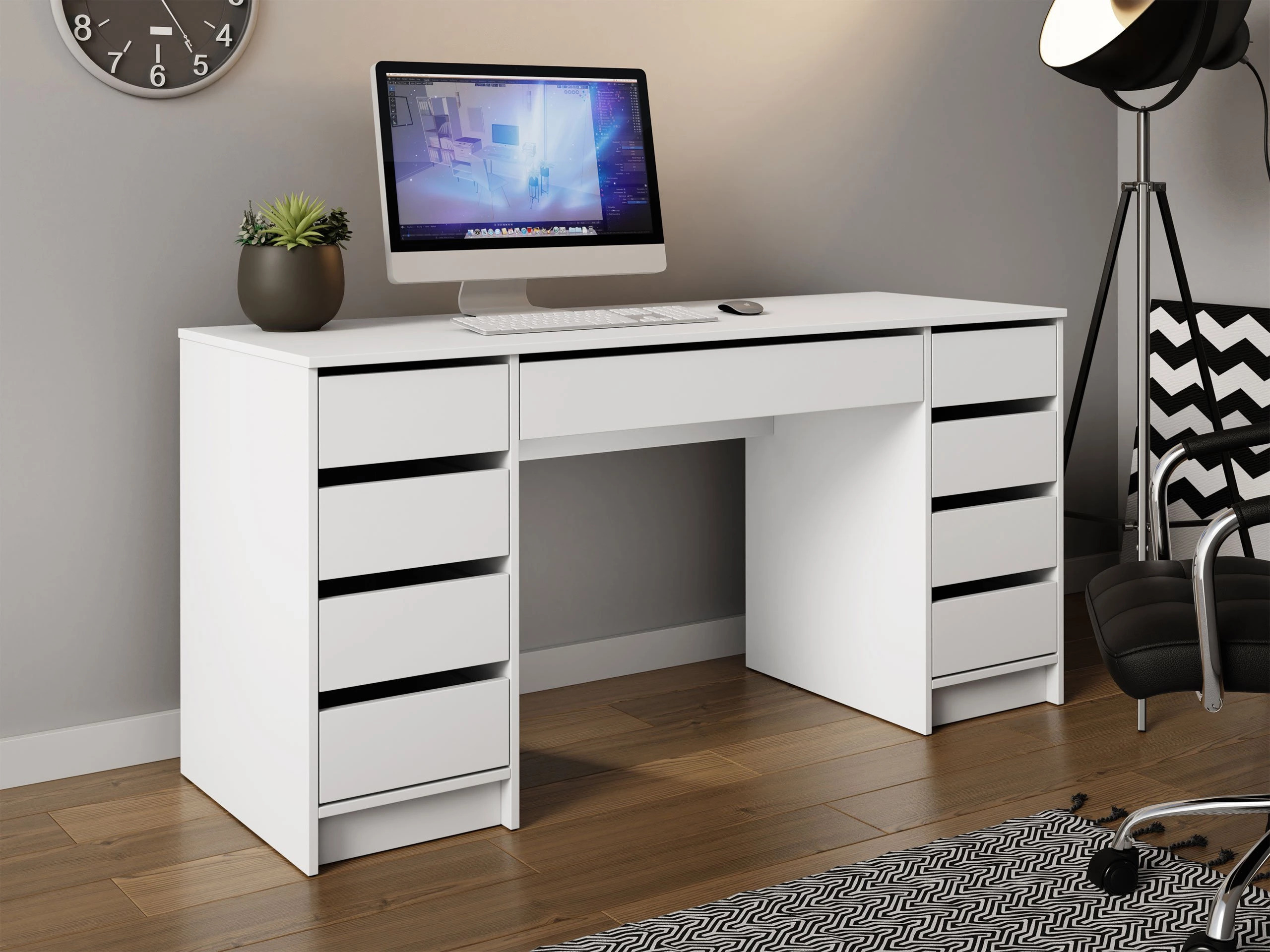 Desk Comfivo Terros II (White)