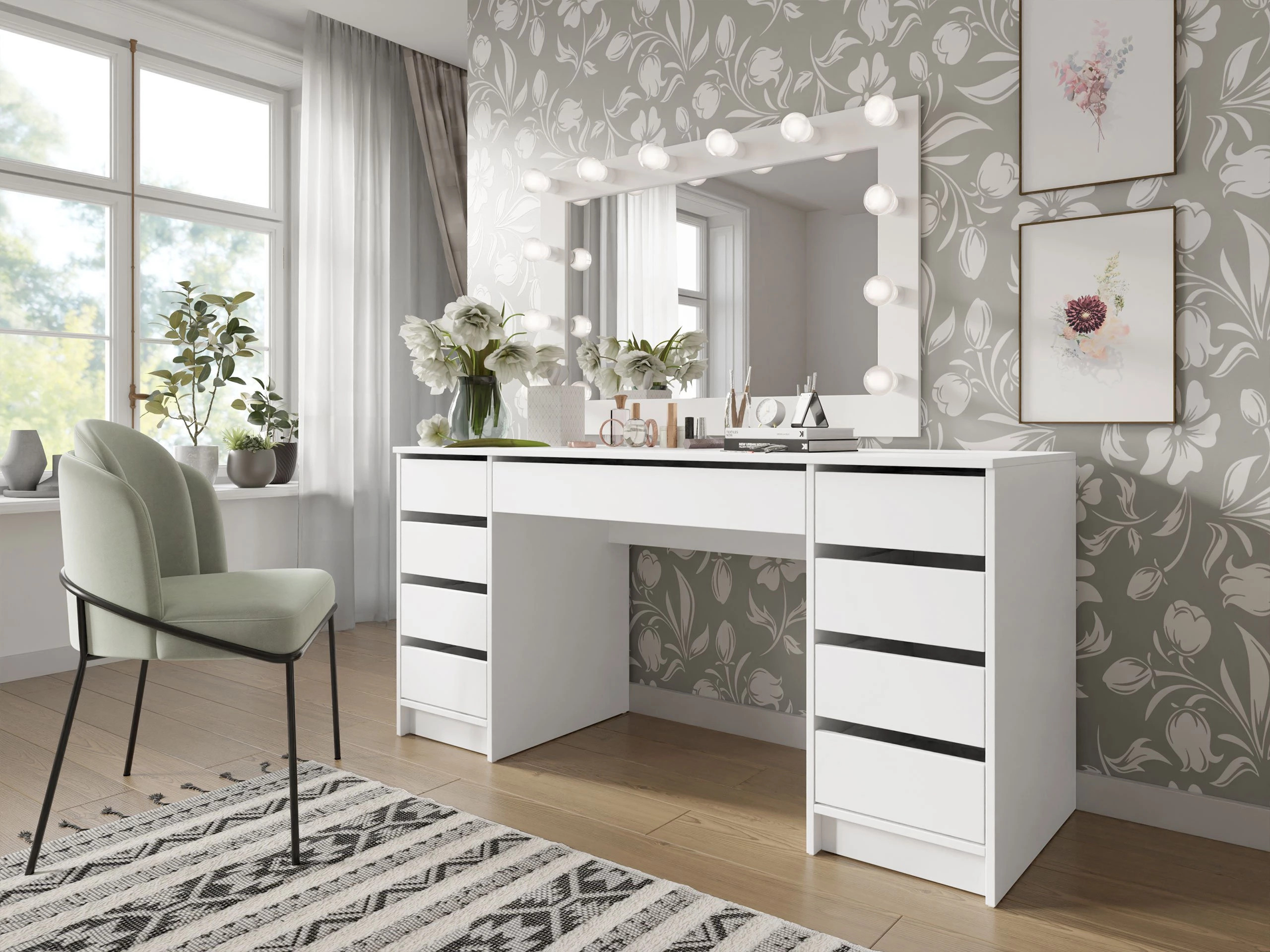 Desk Comfivo Terros II (White)