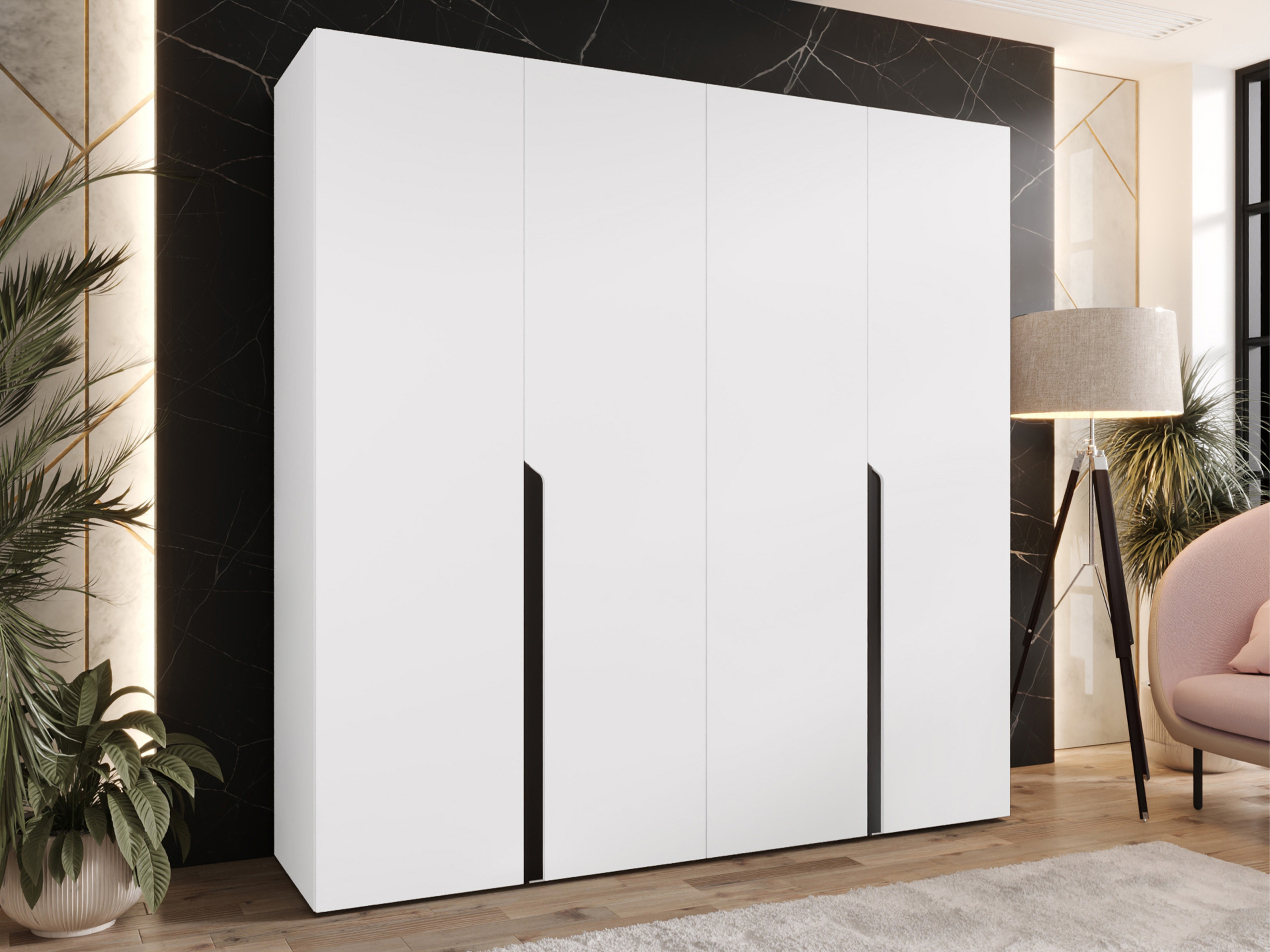 Wardrobe Hartford 581 (White)