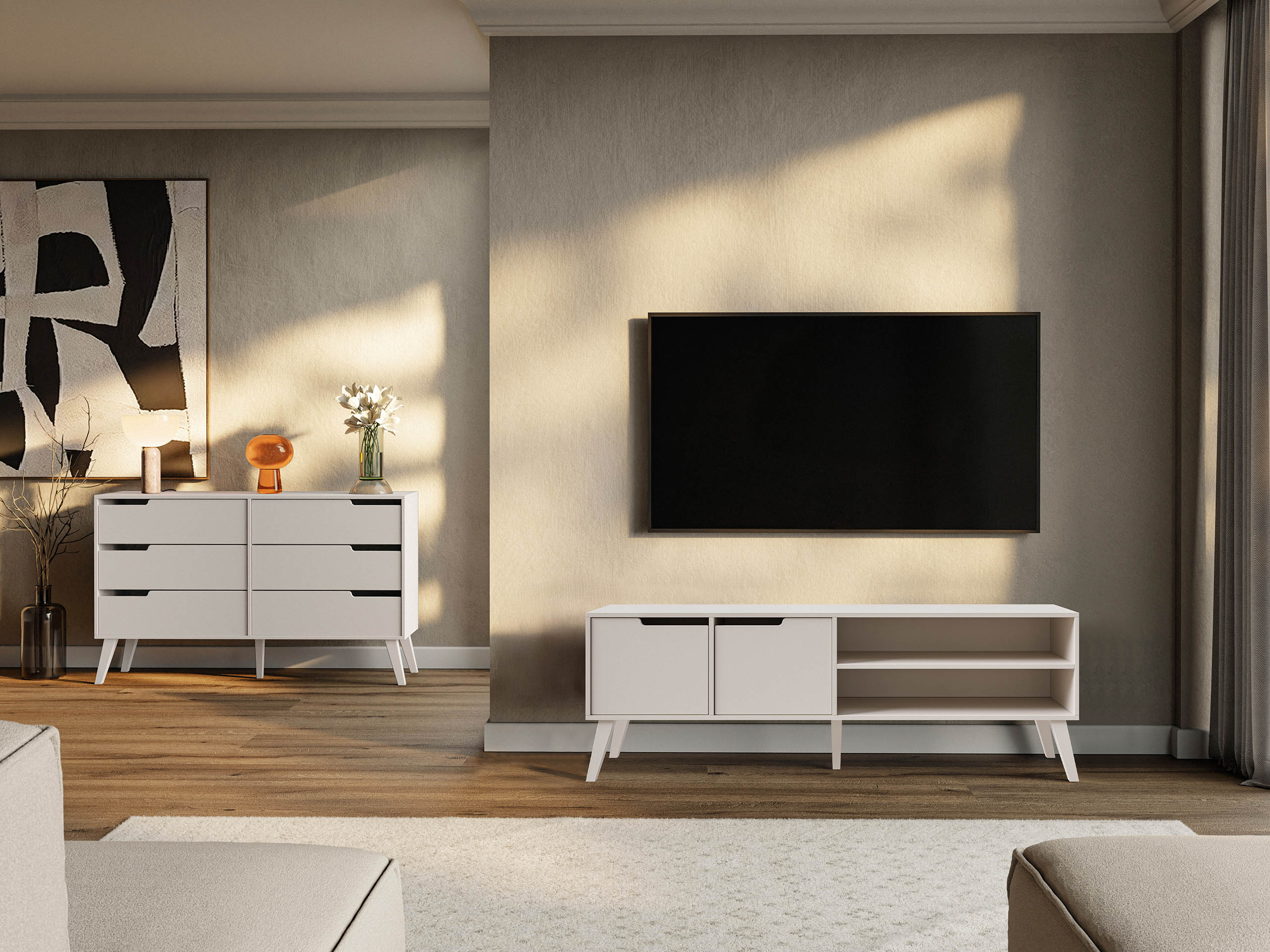 Living room set Otis II (Cashmere)