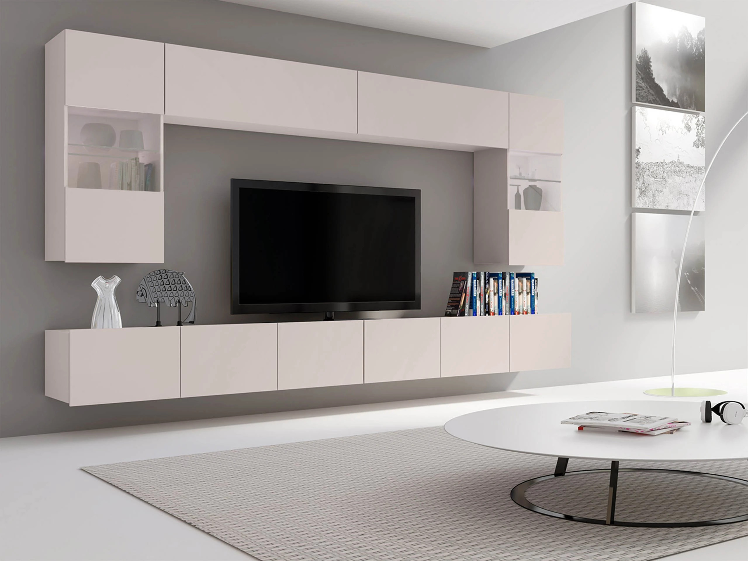 Wall cabinet Remus (Cashmere)
