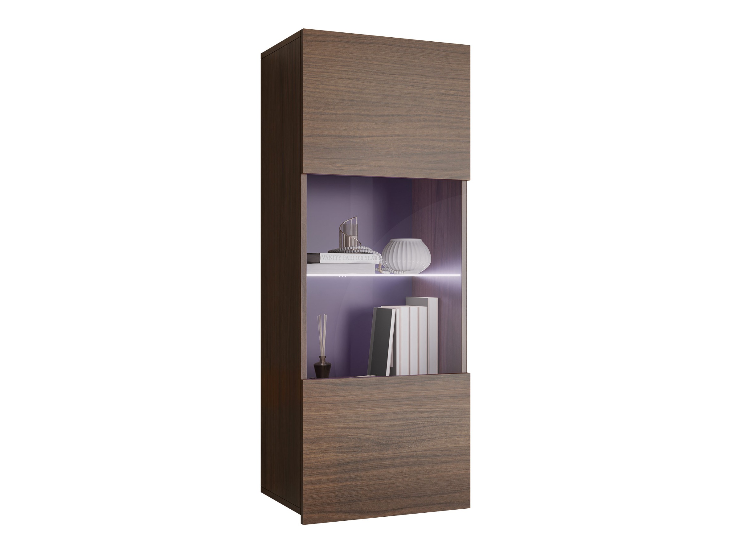Wall cabinet Remus I (Walnut)