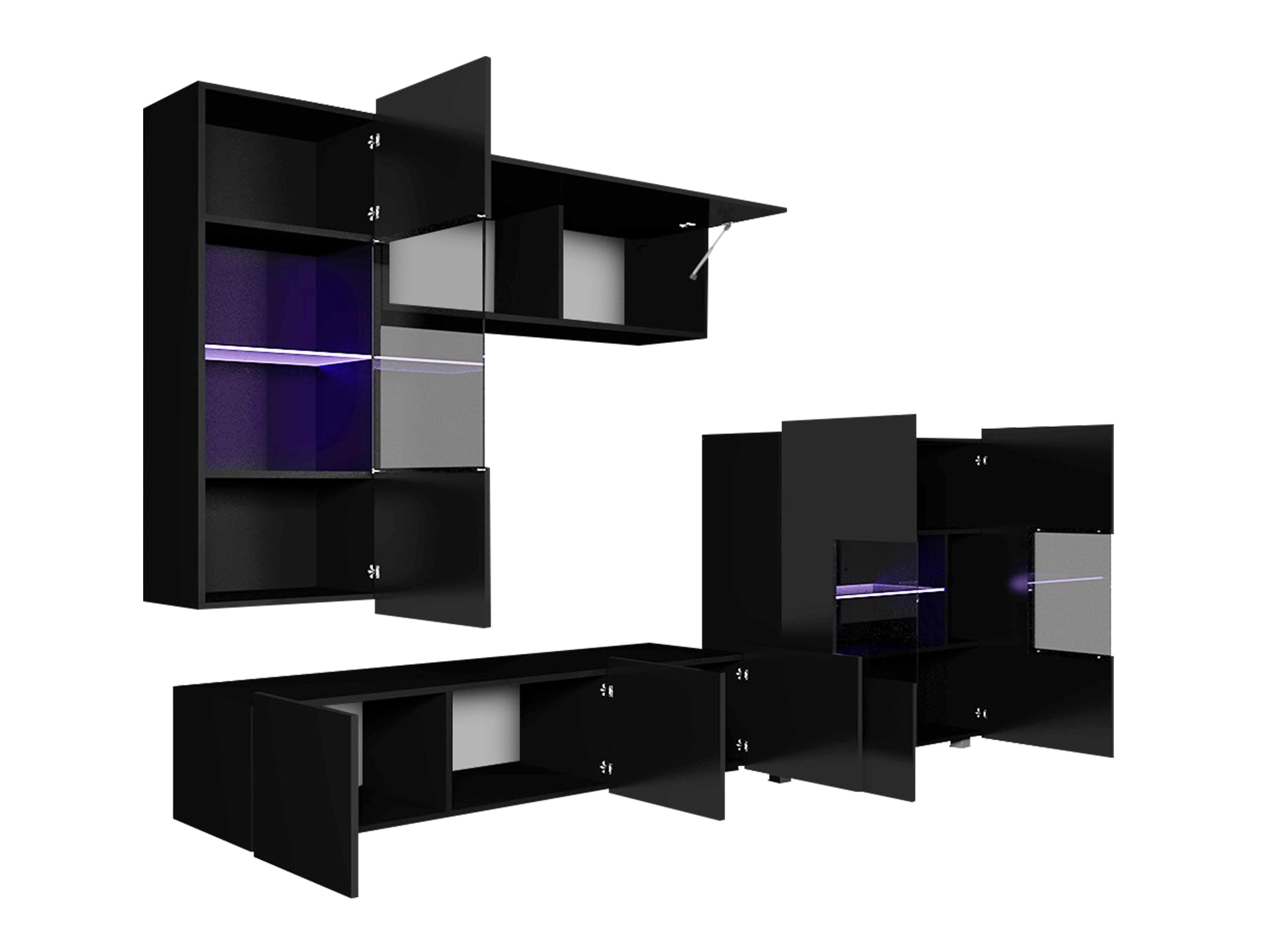 Living room set Remus III (Walnut)