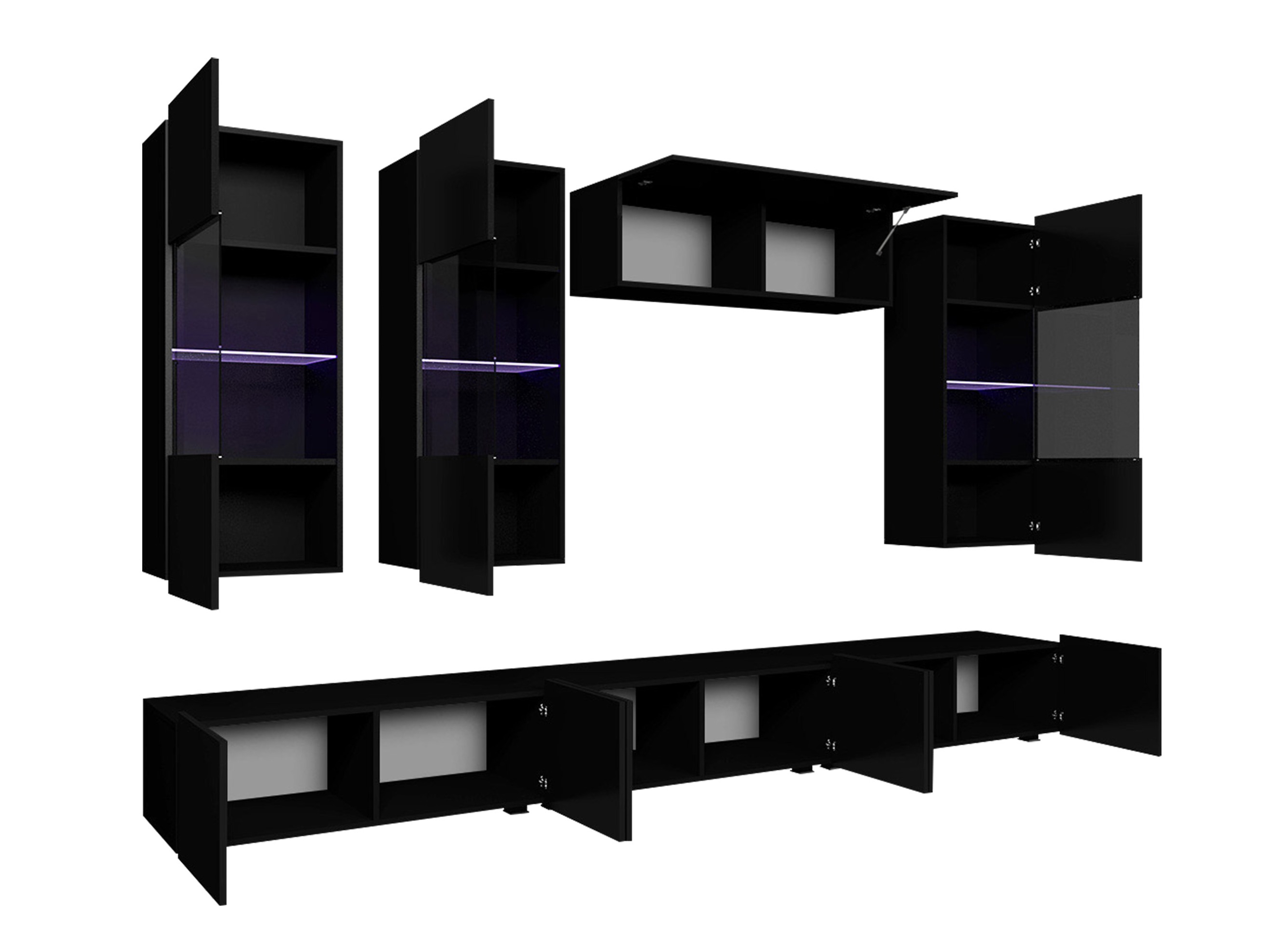 Living room set Remus XI (Walnut)