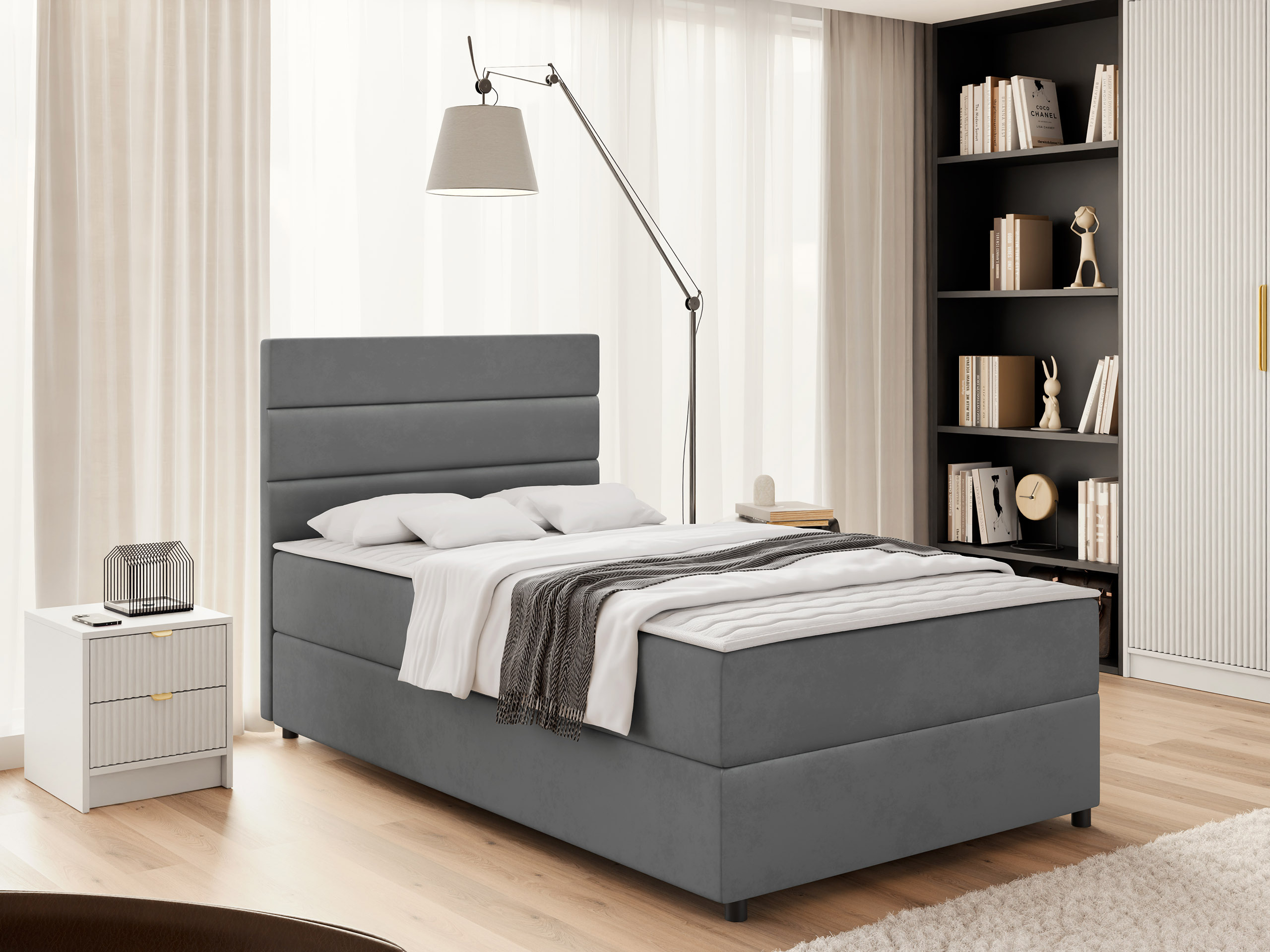 Continental bed Delphio (Manila 16)