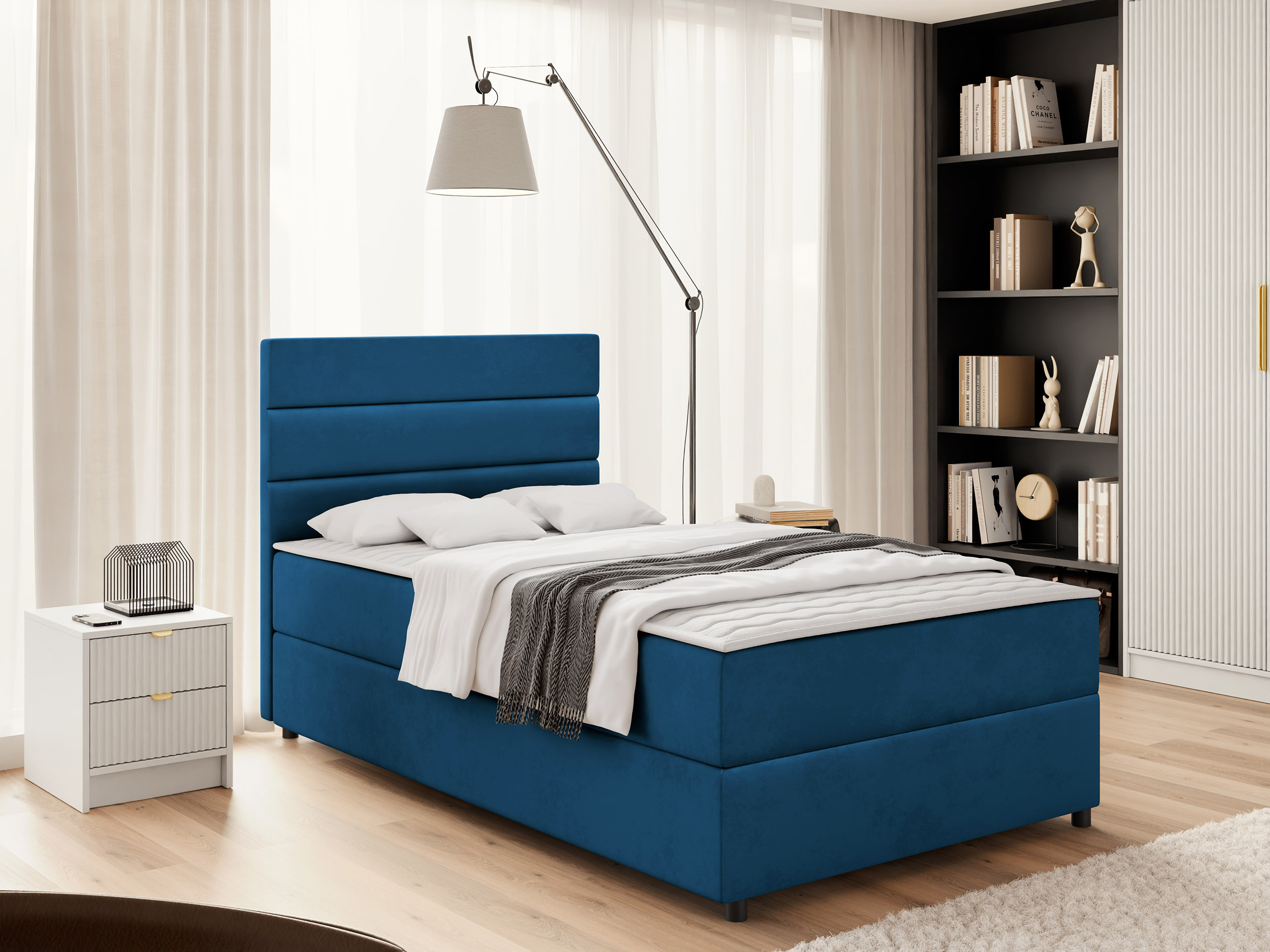 Continental bed Delphio (Manila 26)