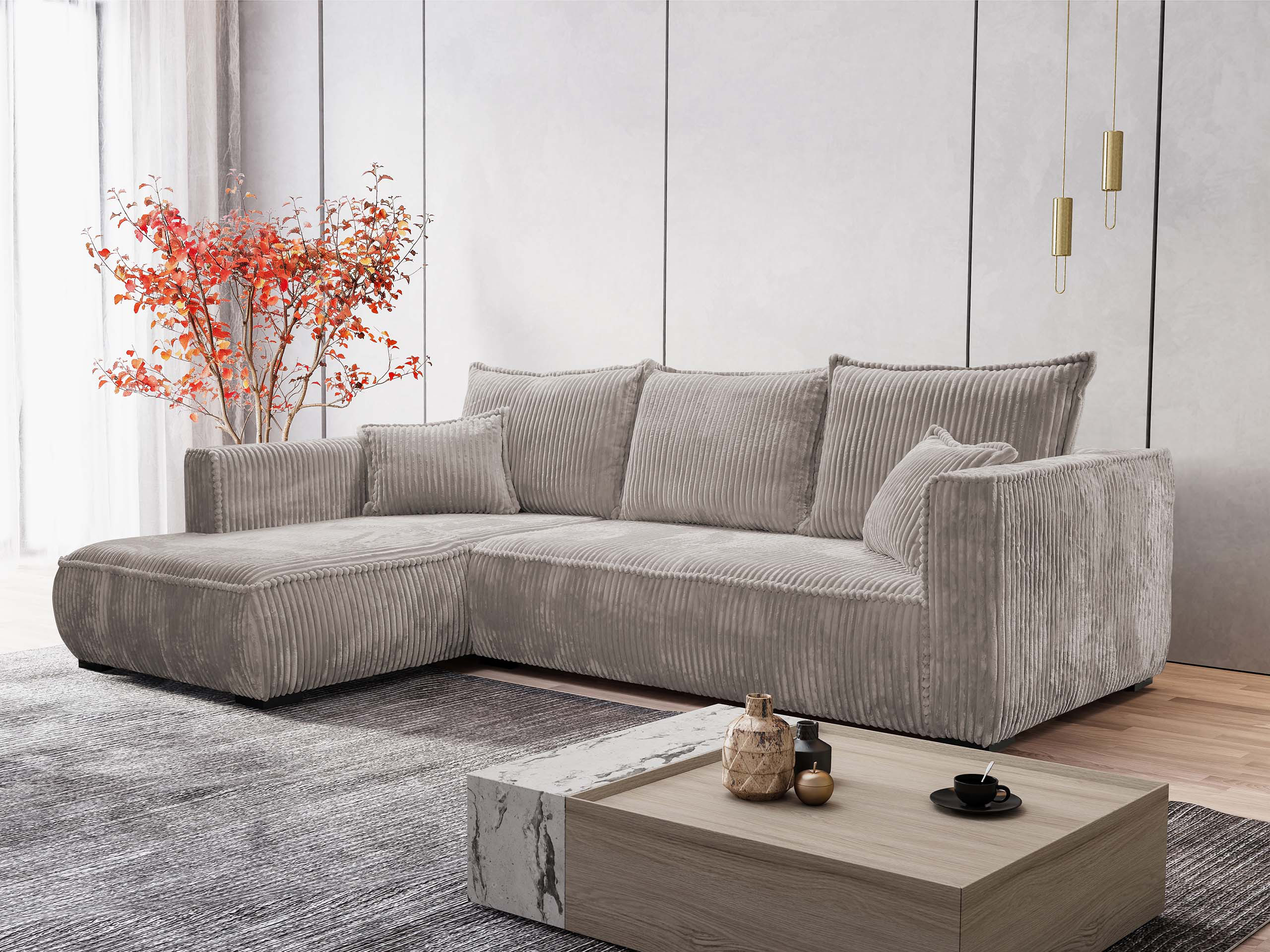 Corner sofa TrendyNest Circas (Tilia 11)