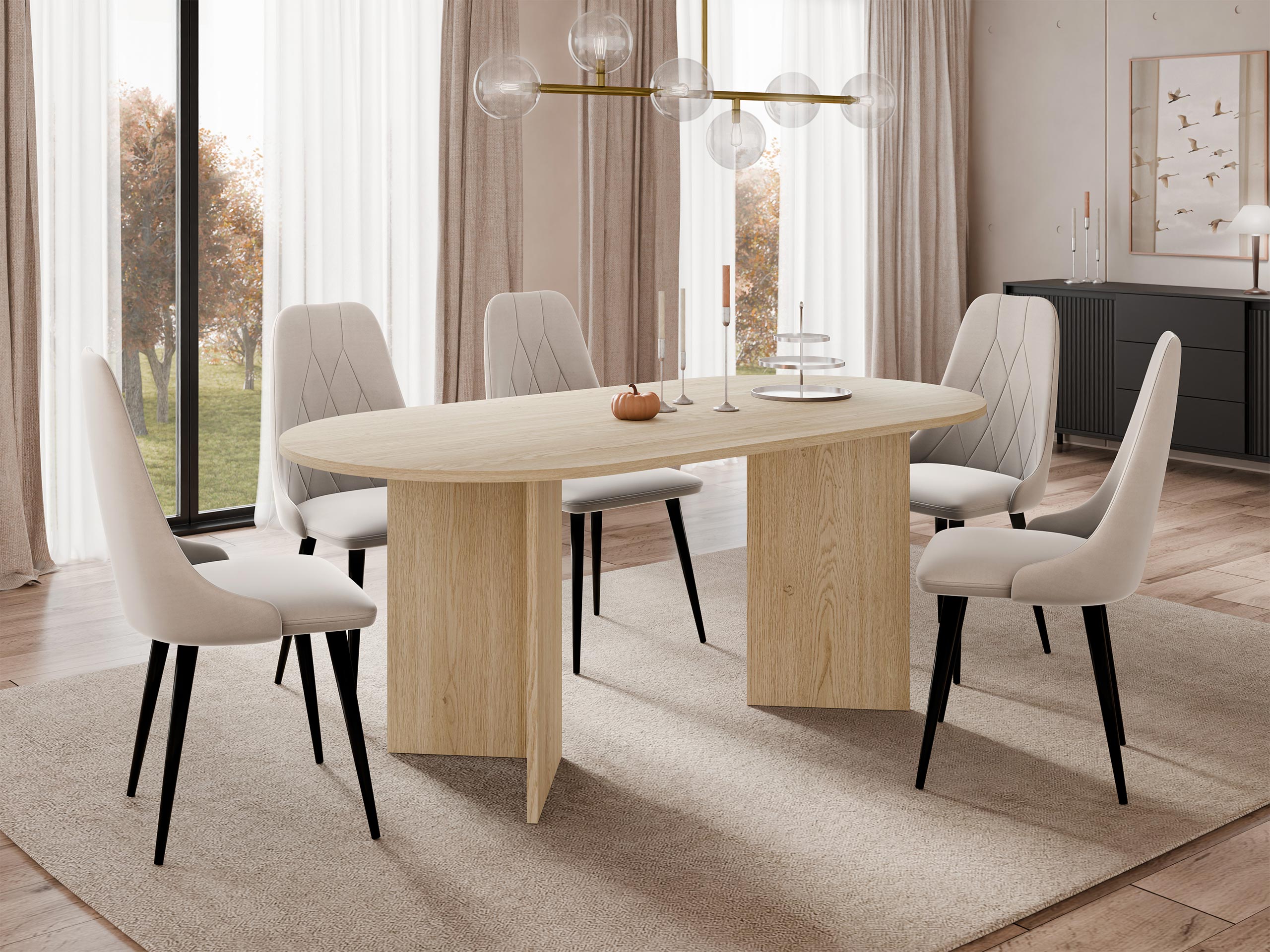 Table Comfivo Fungus (Oak)