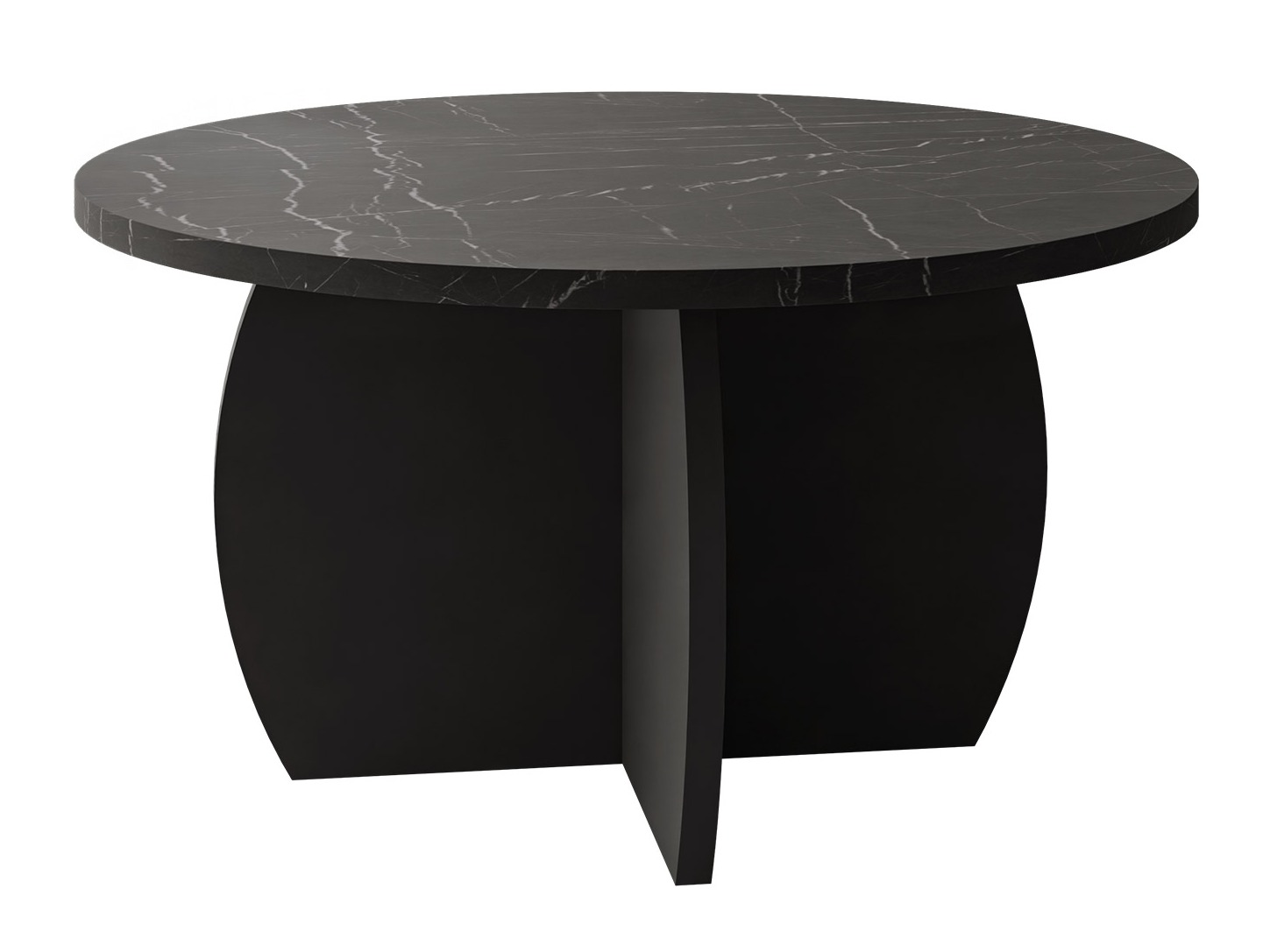 Coffee table Comfivo Pagas (Black marble + Black)