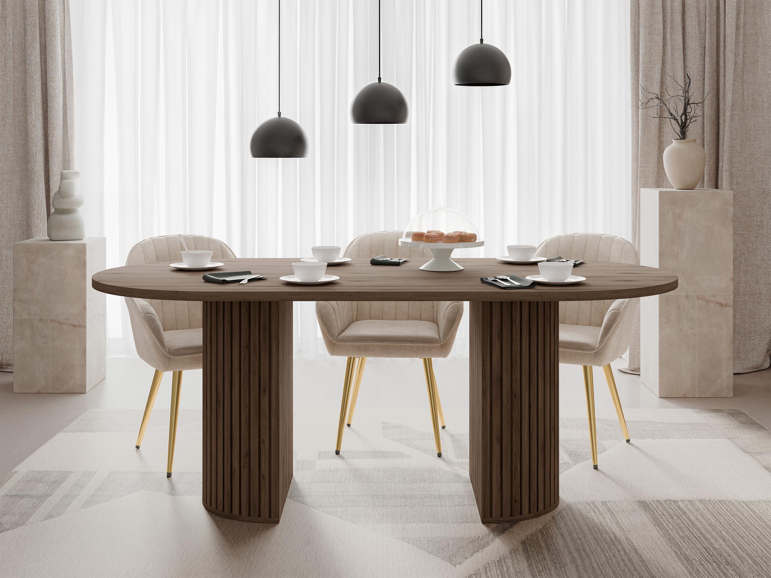 Table Comfivo Ulma (Walnut)