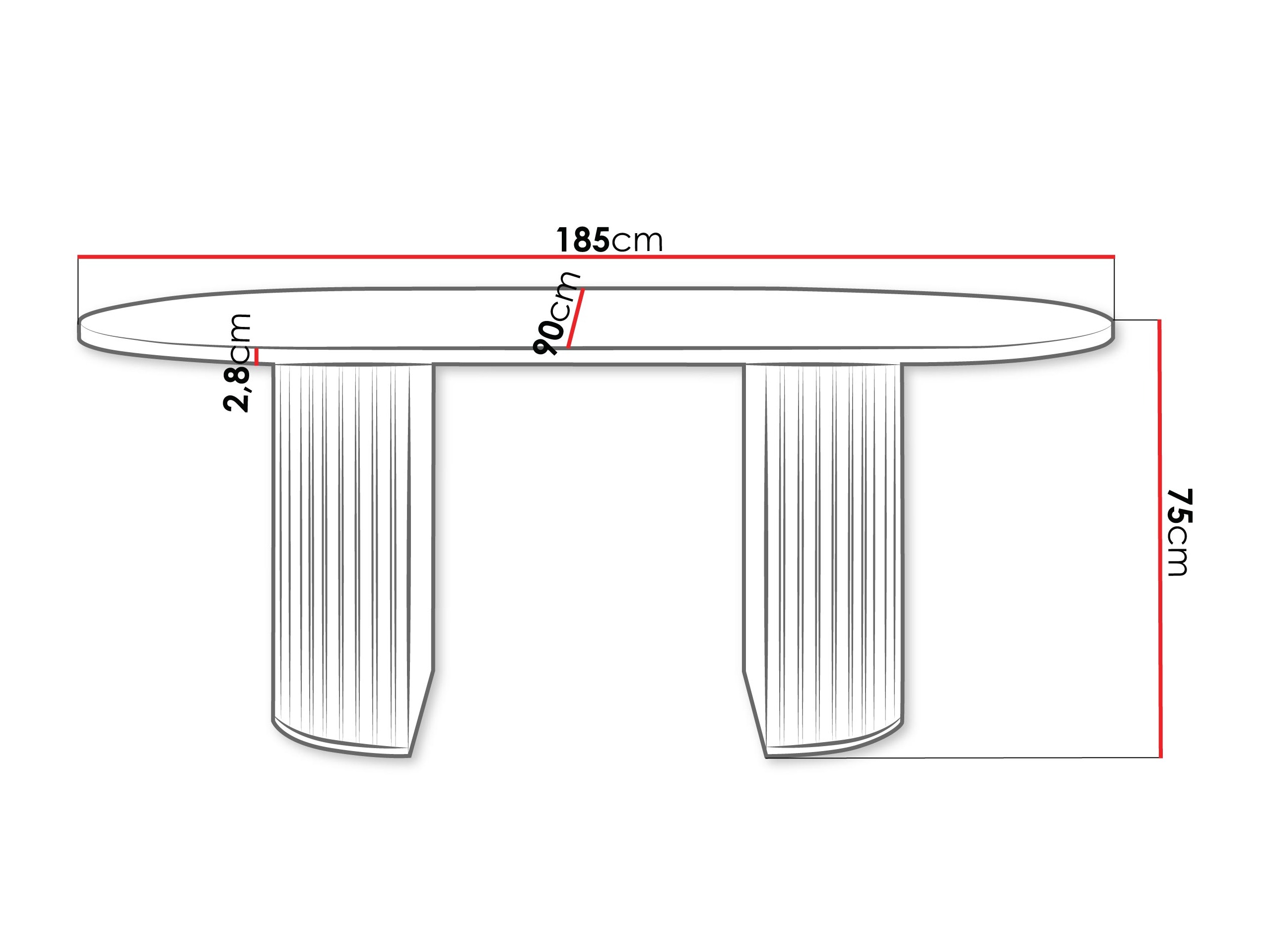 Table Comfivo Ulma (Walnut)