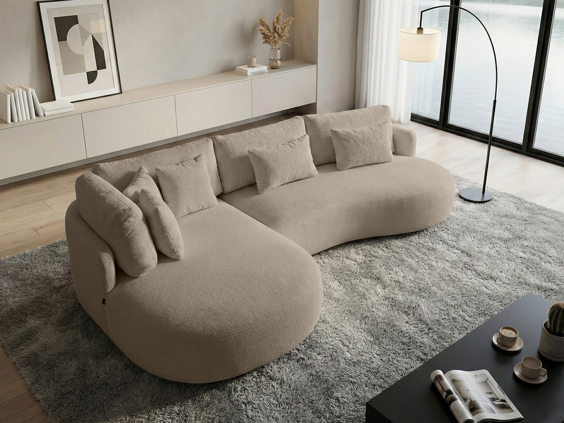 Corner sofa Deca II (Fredo 05)