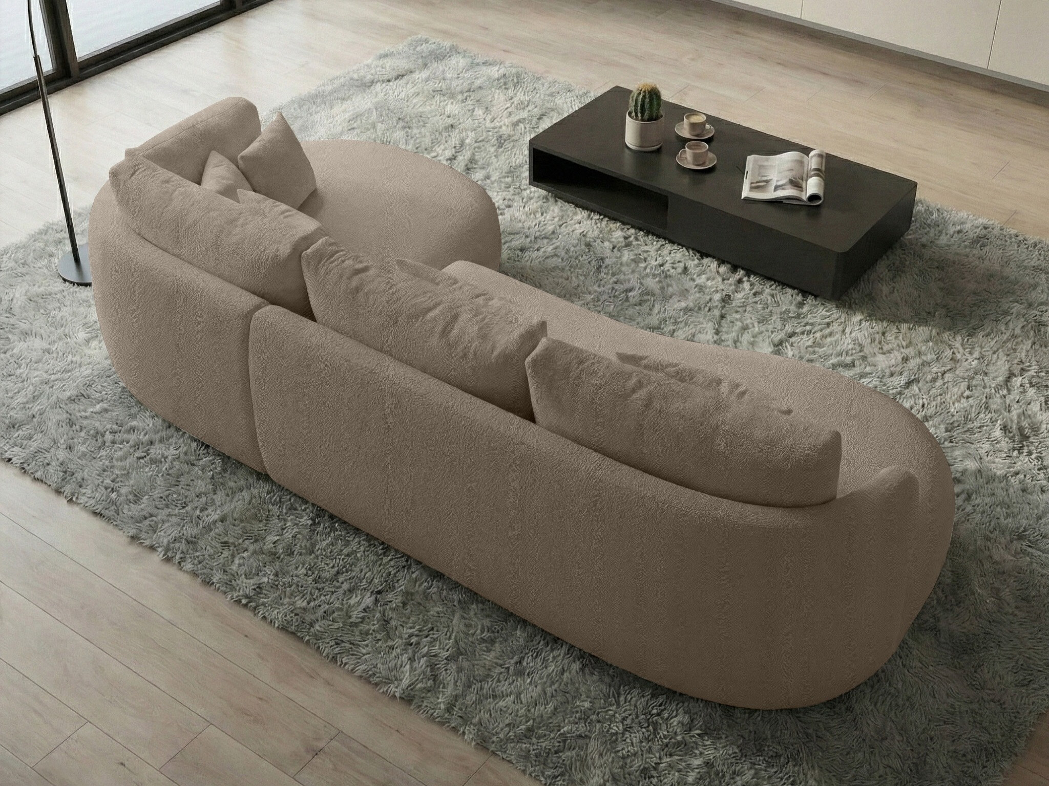 Corner sofa Deca II (Fredo 05)