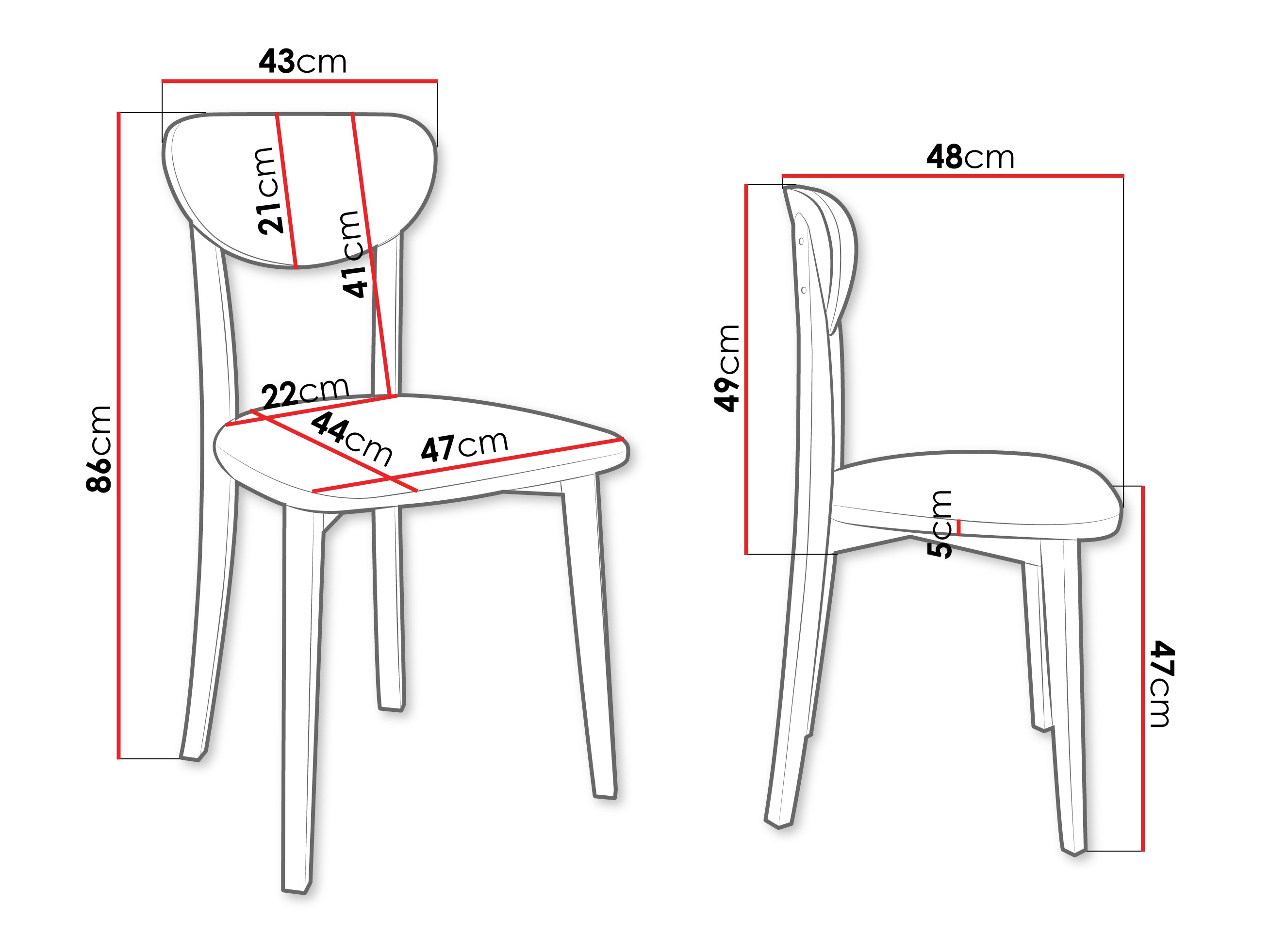 Chair Victorville 381 (Zetta 297)