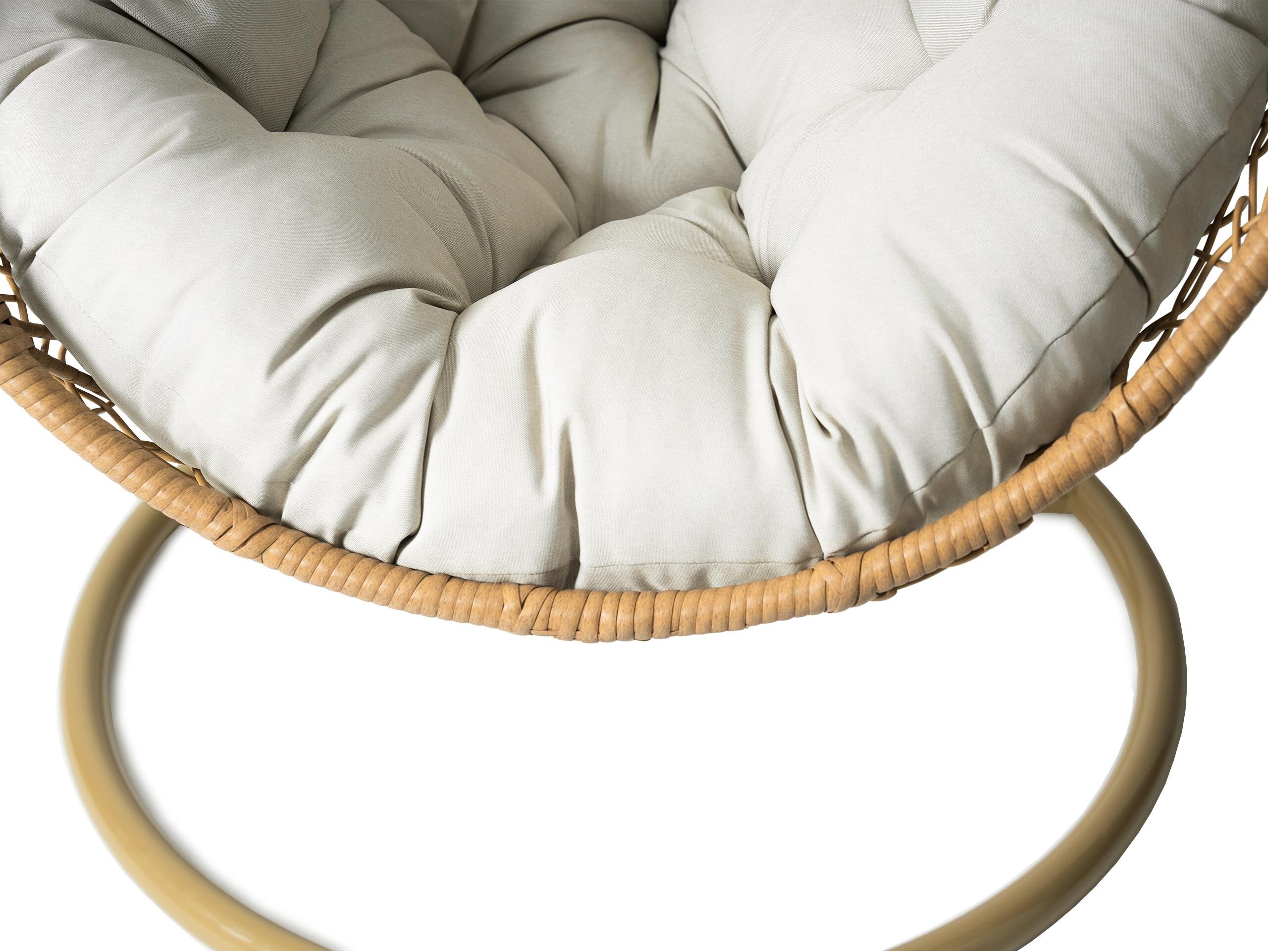 Hanging chair Comfivo Undtudo (Black + Cream)