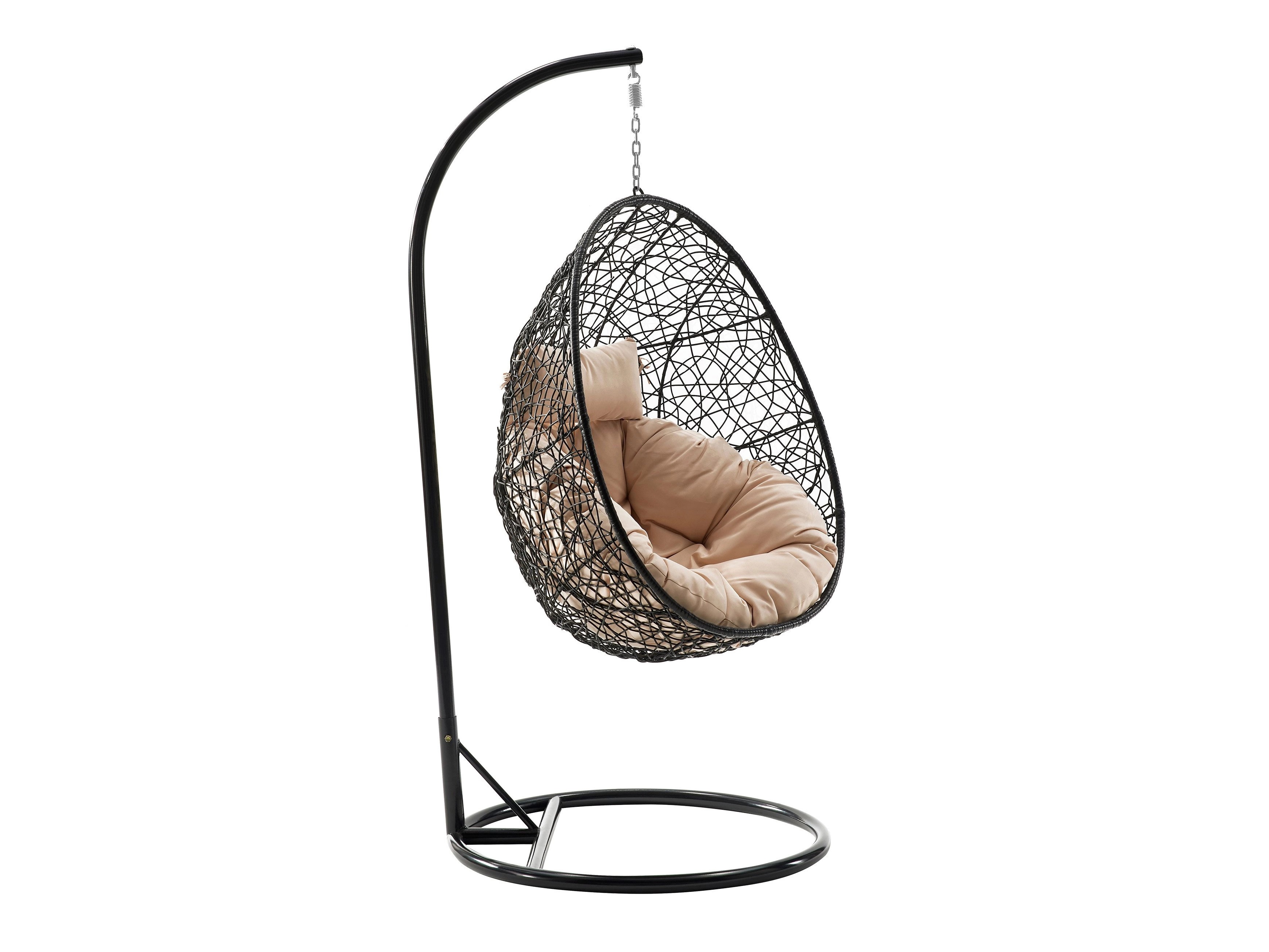 Hanging chair Comfivo Undtudo (Black + Cream)
