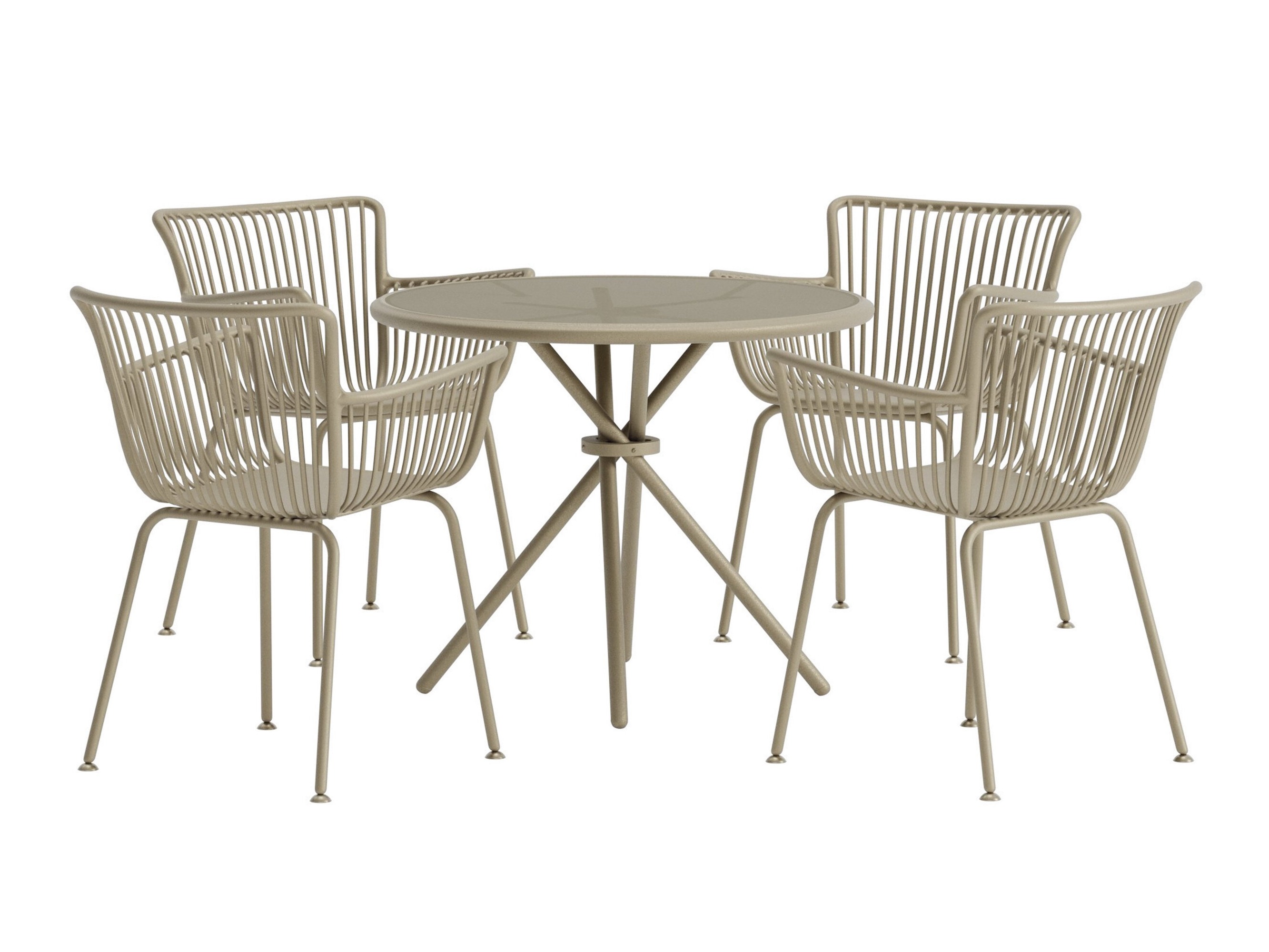 Table and chairs set Dallas 5163
