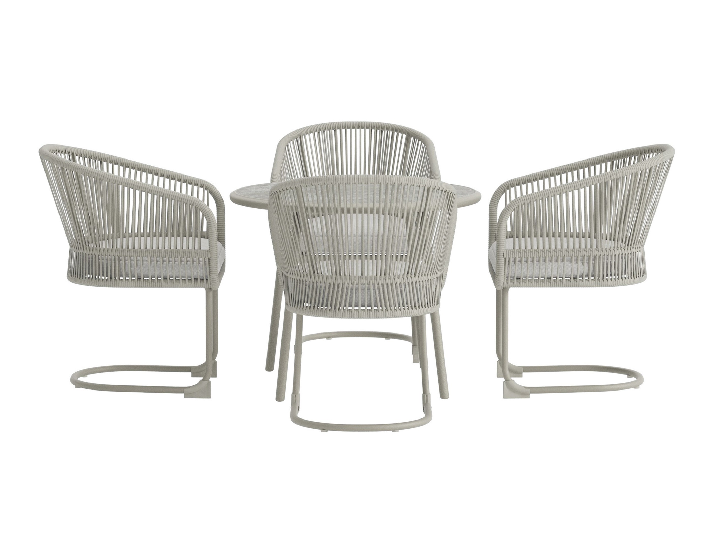 Table and chairs set Dallas 5164