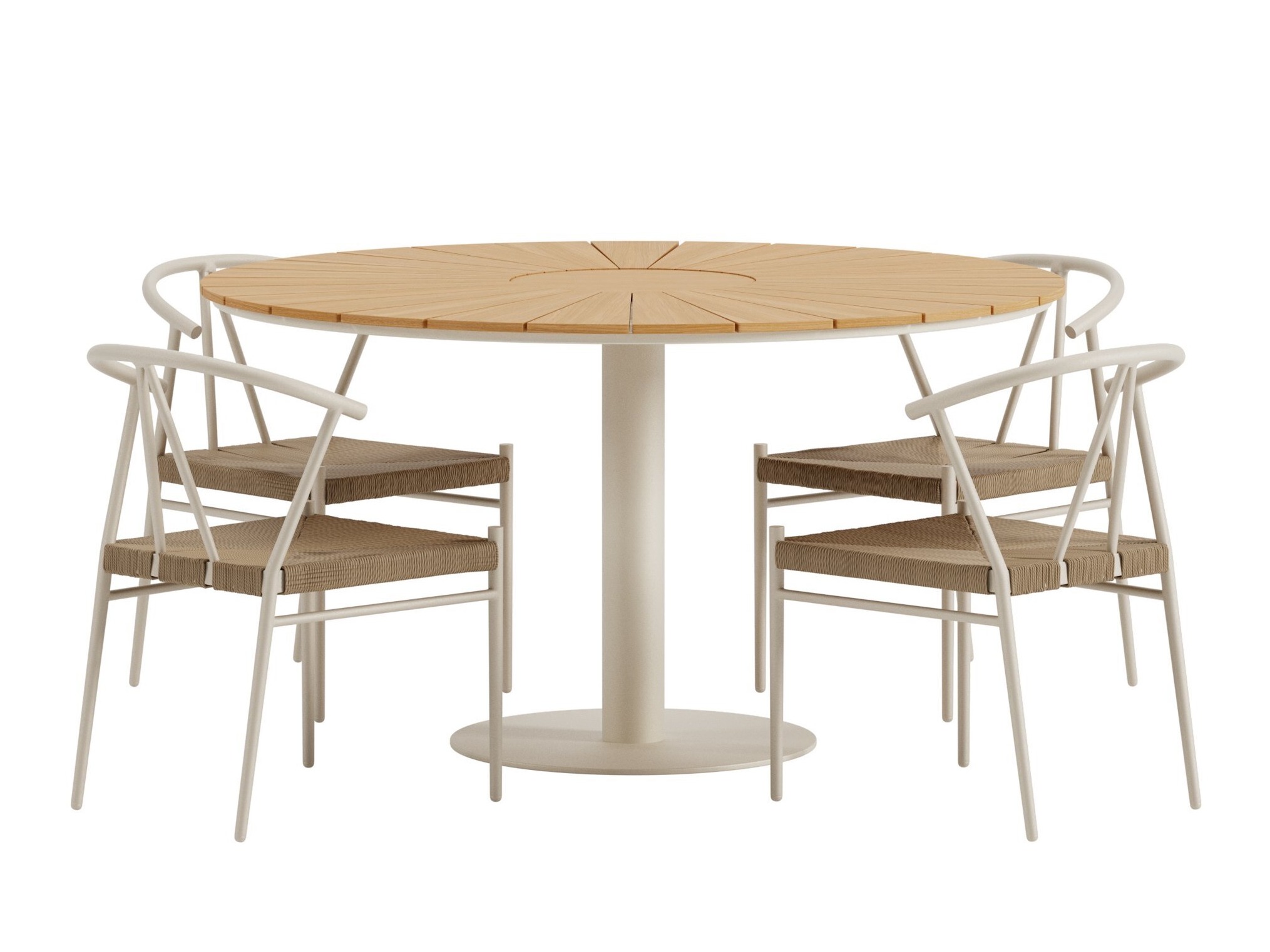 Table and chairs set Dallas 5167
