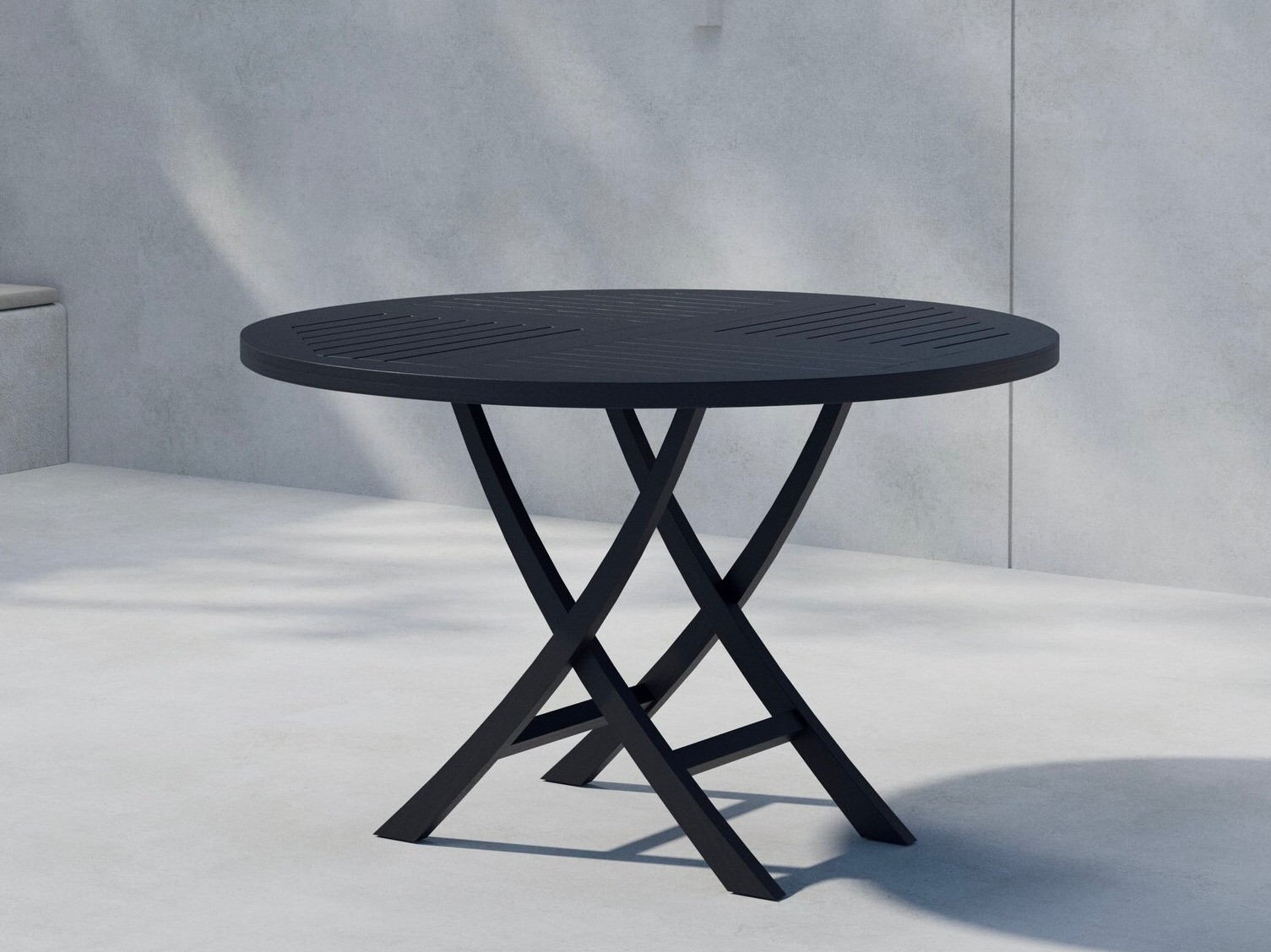 Outdoor table Nunova 133 (Black)