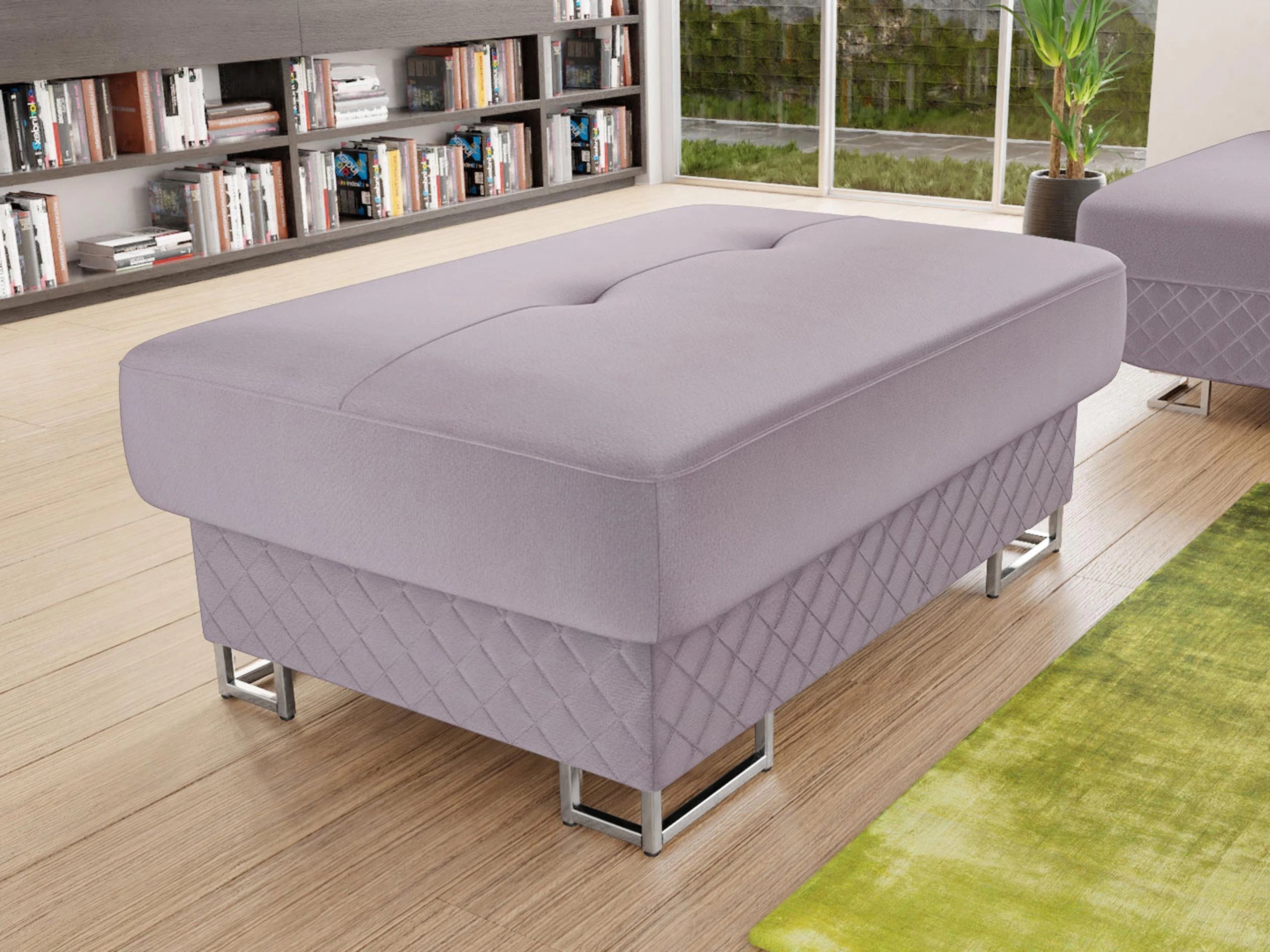 Upholstered bench Comfivo Ruta (Karo + Prestige 2765)