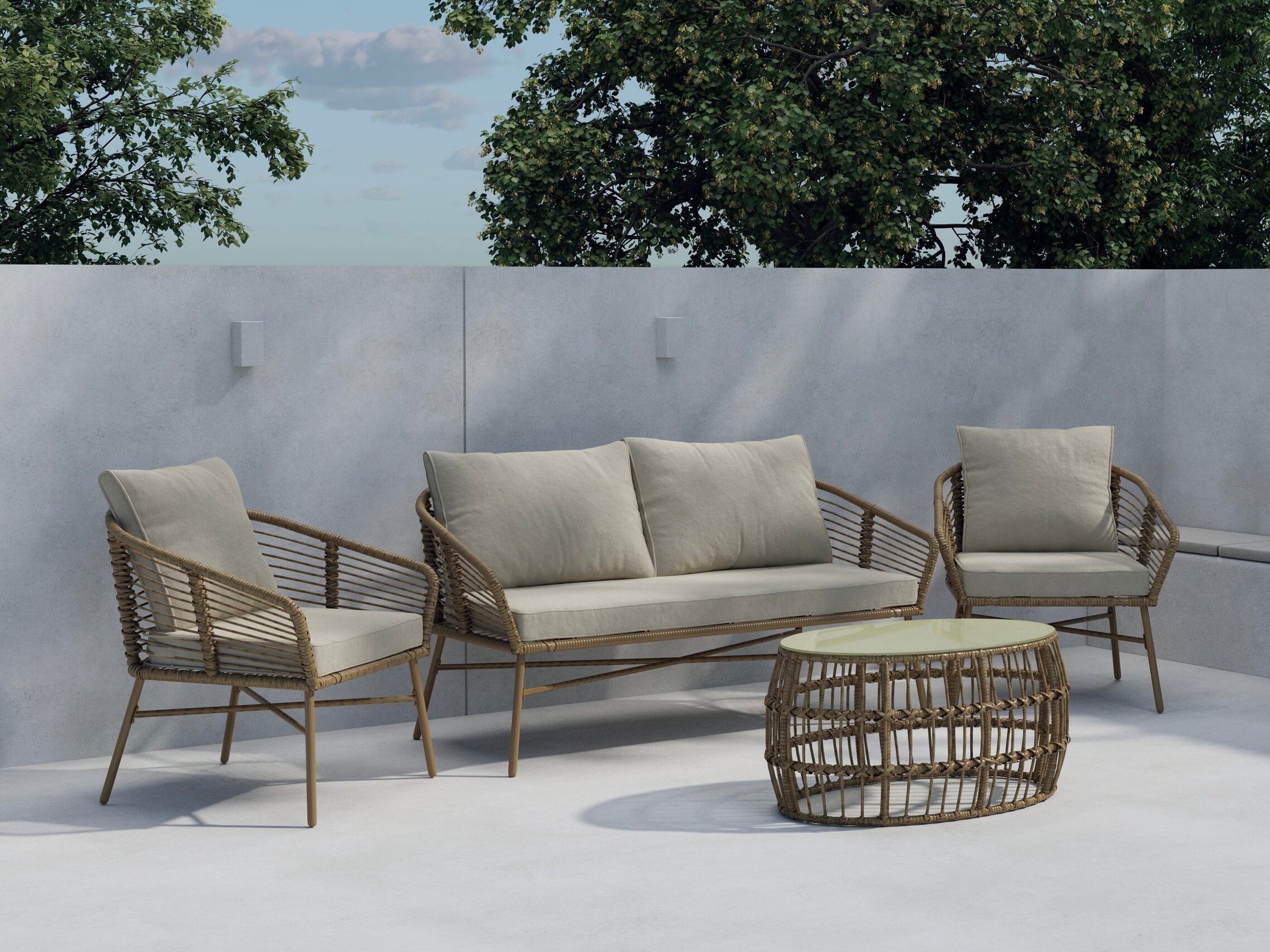 Outdoor furniture set Dallas 5196