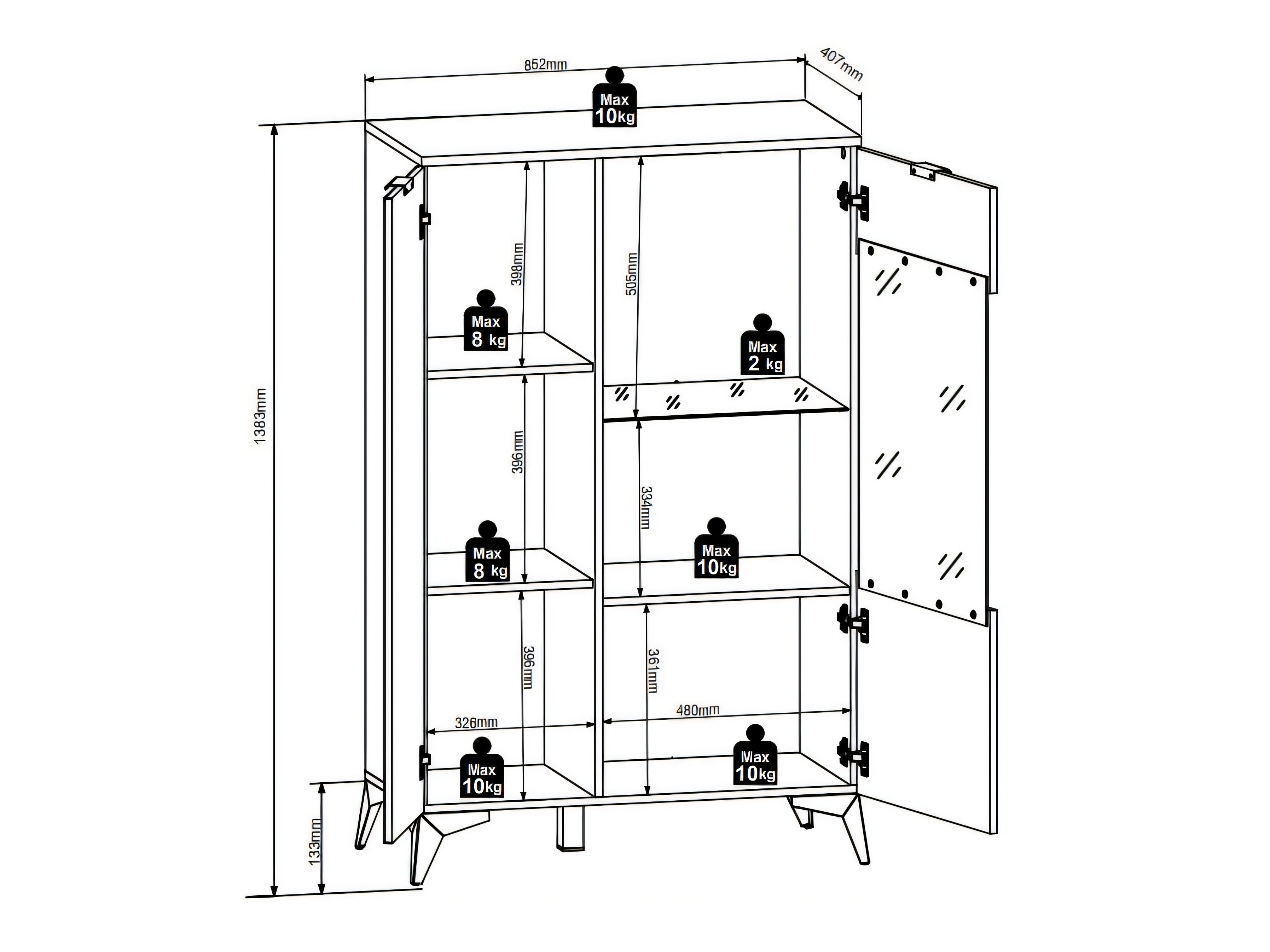 Sideboard Ruvmeli 101
