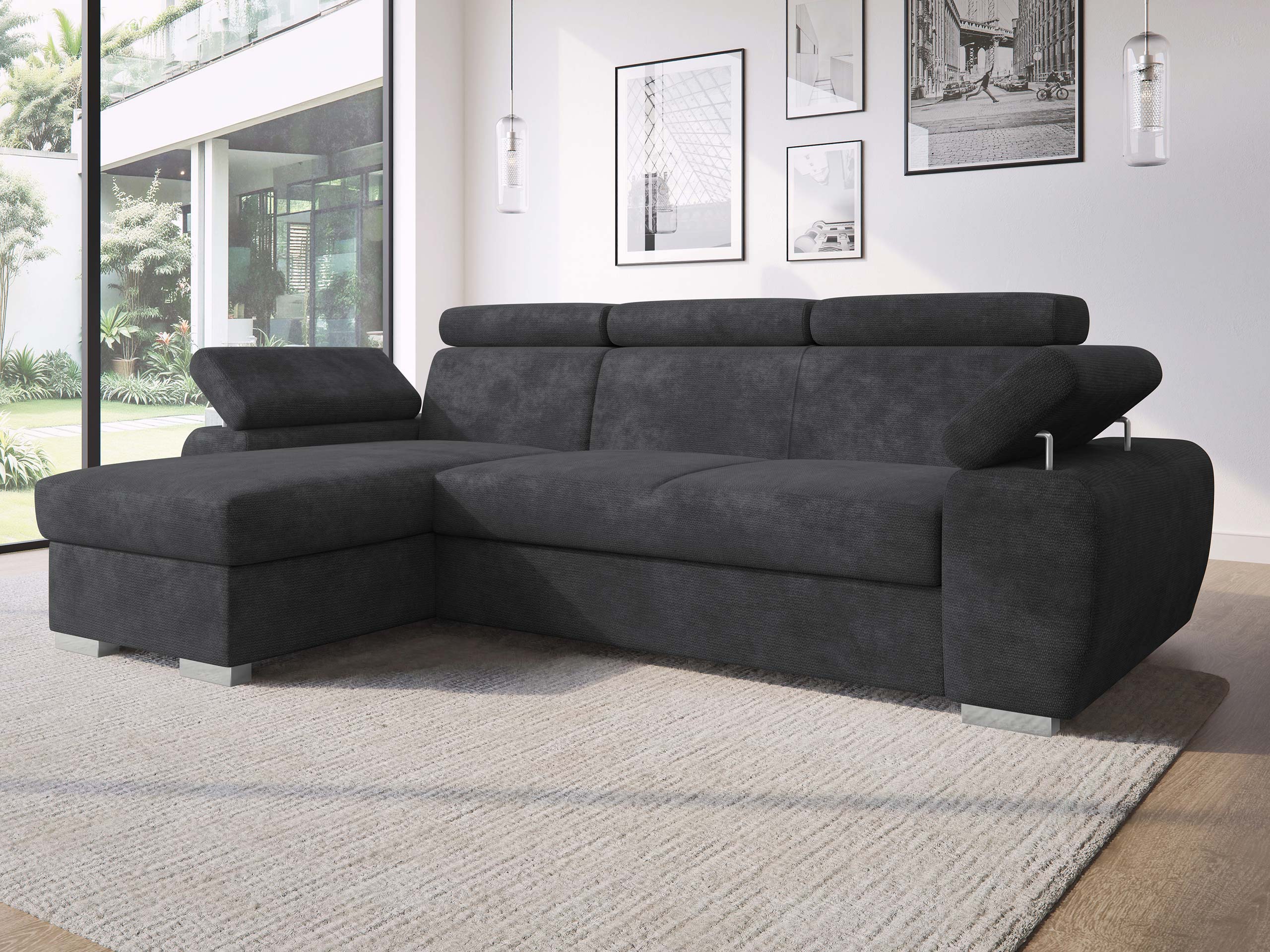 Corner sofa Columbus 252 (Margo 227.09)