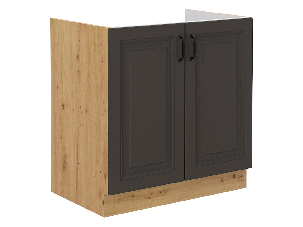 Modular sink cabinet with doors Retro Grey 121