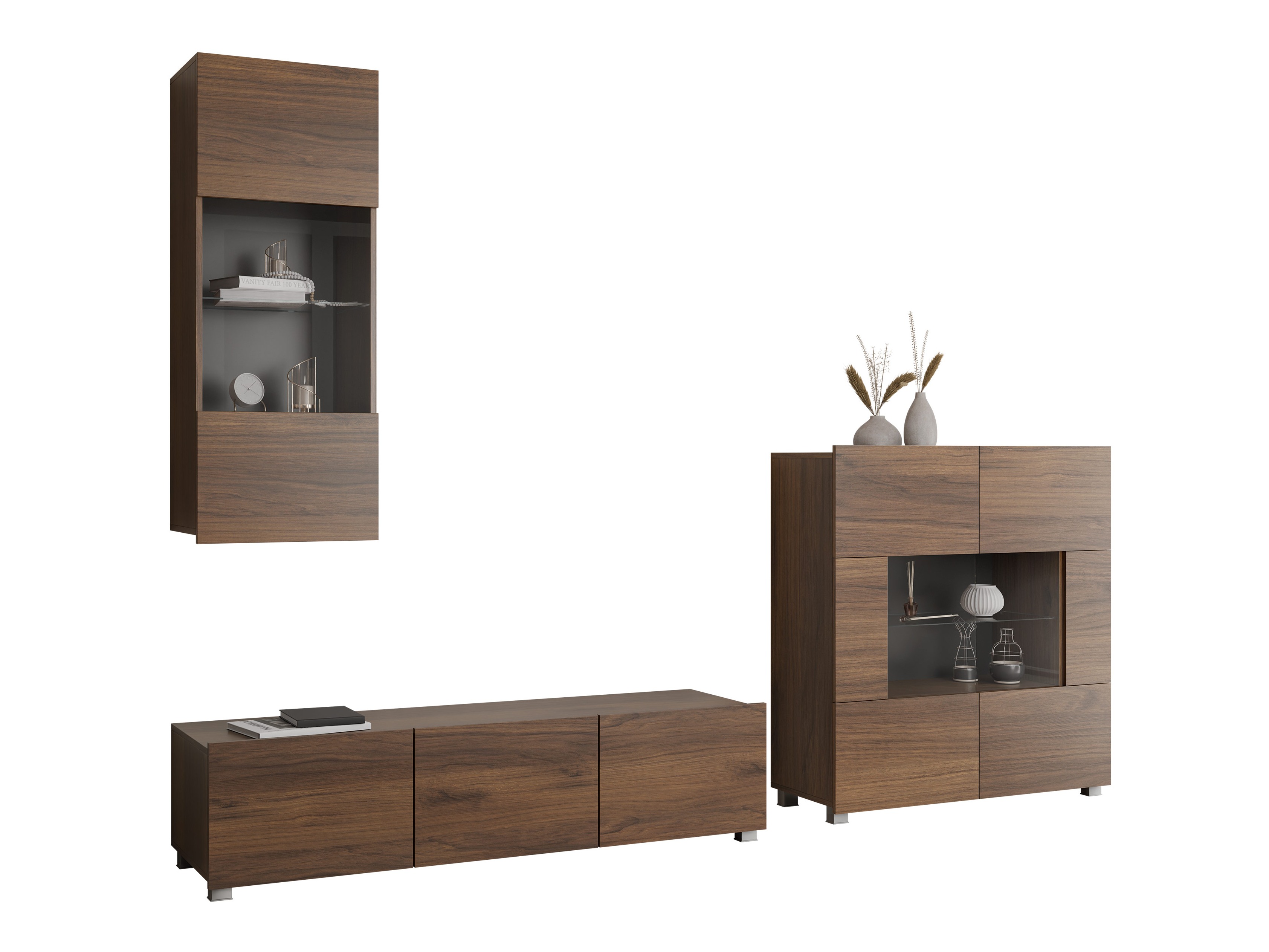 Living room set Remus VII (Walnut)