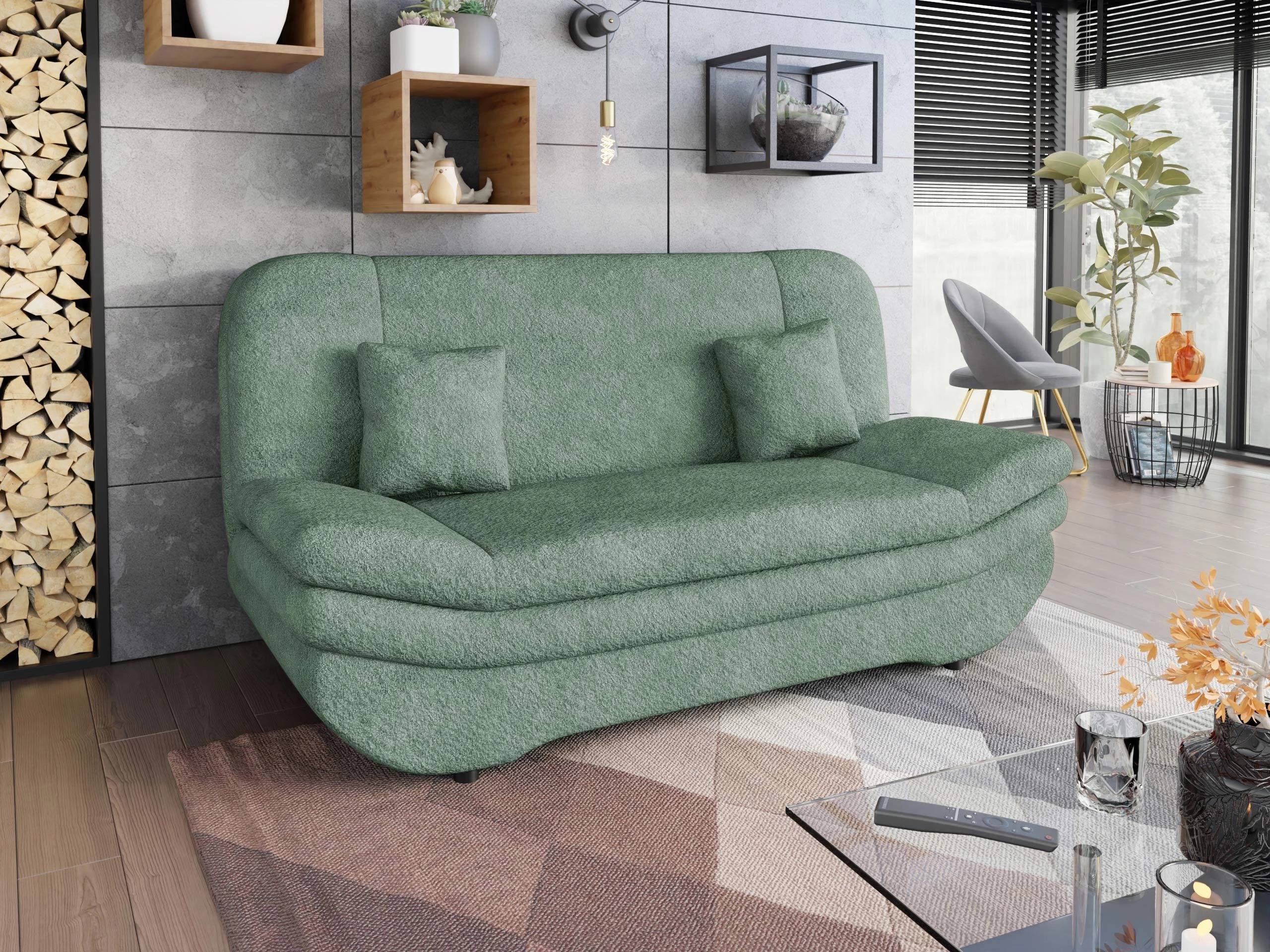 Sofa bed Comfivo Silva (Coral 55)