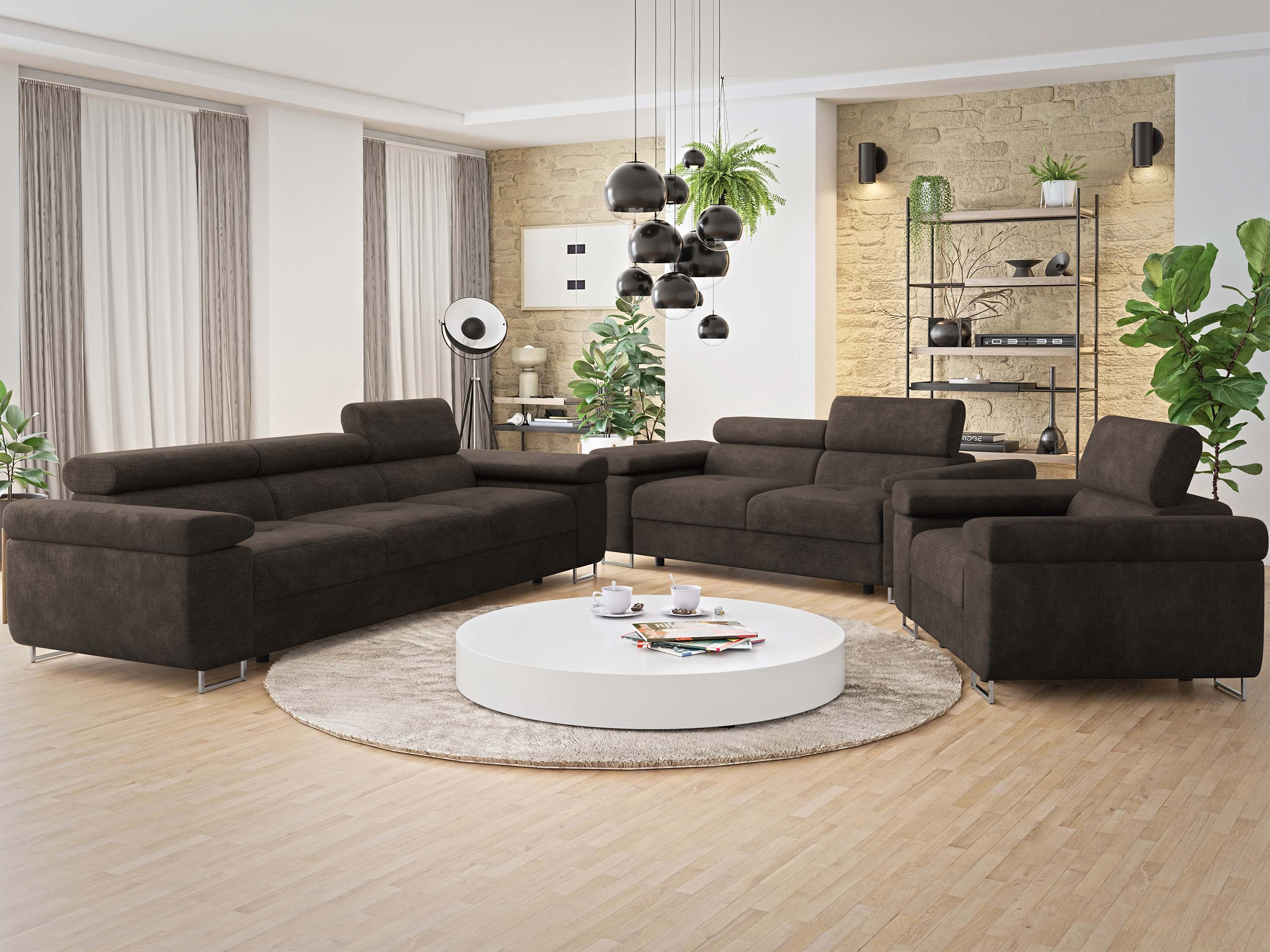 Upholstered furniture set Comfivo Vinetum (Lumo 40)