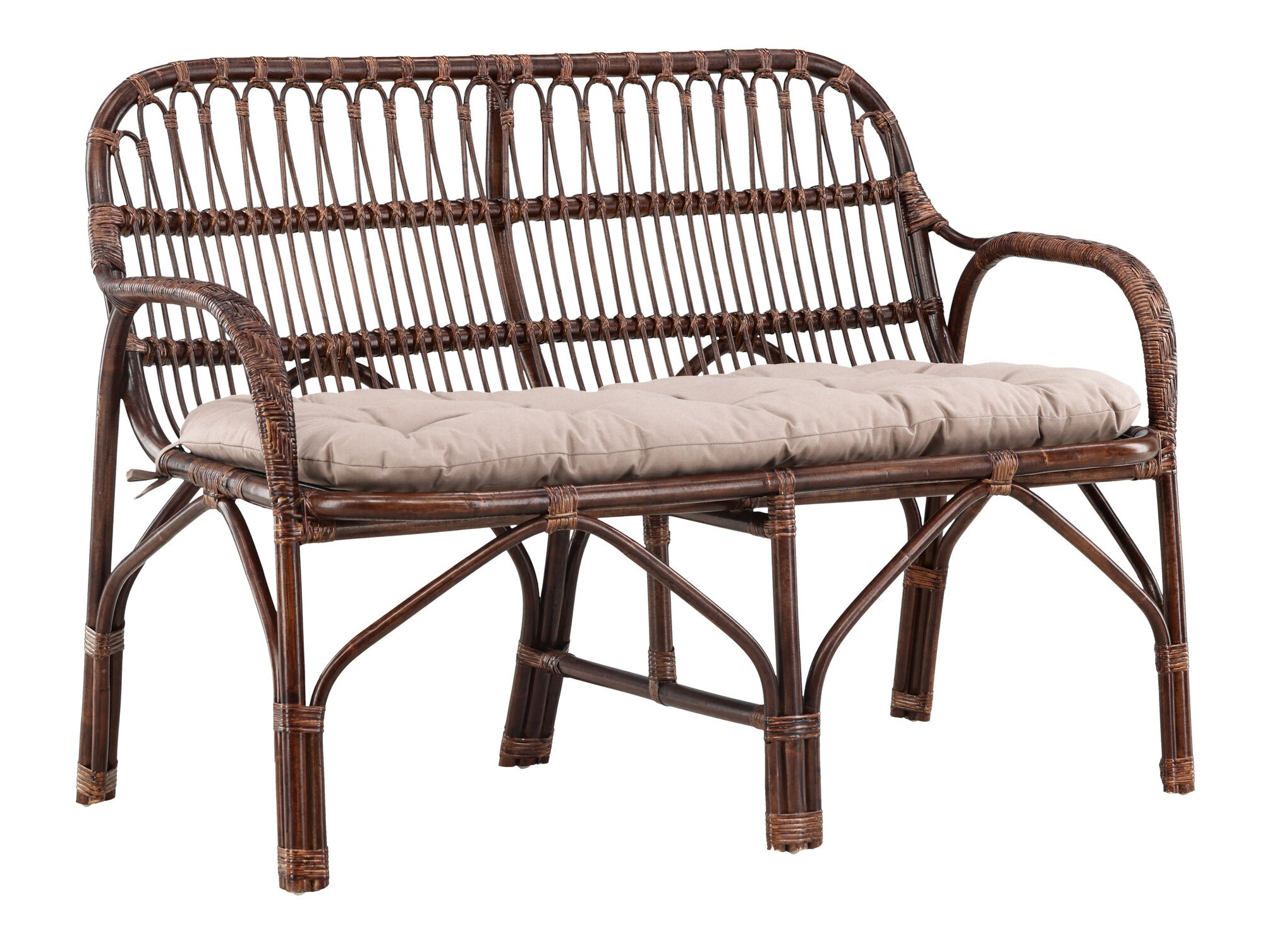 Outdoor sofa Dallas 5200 (Walnut)