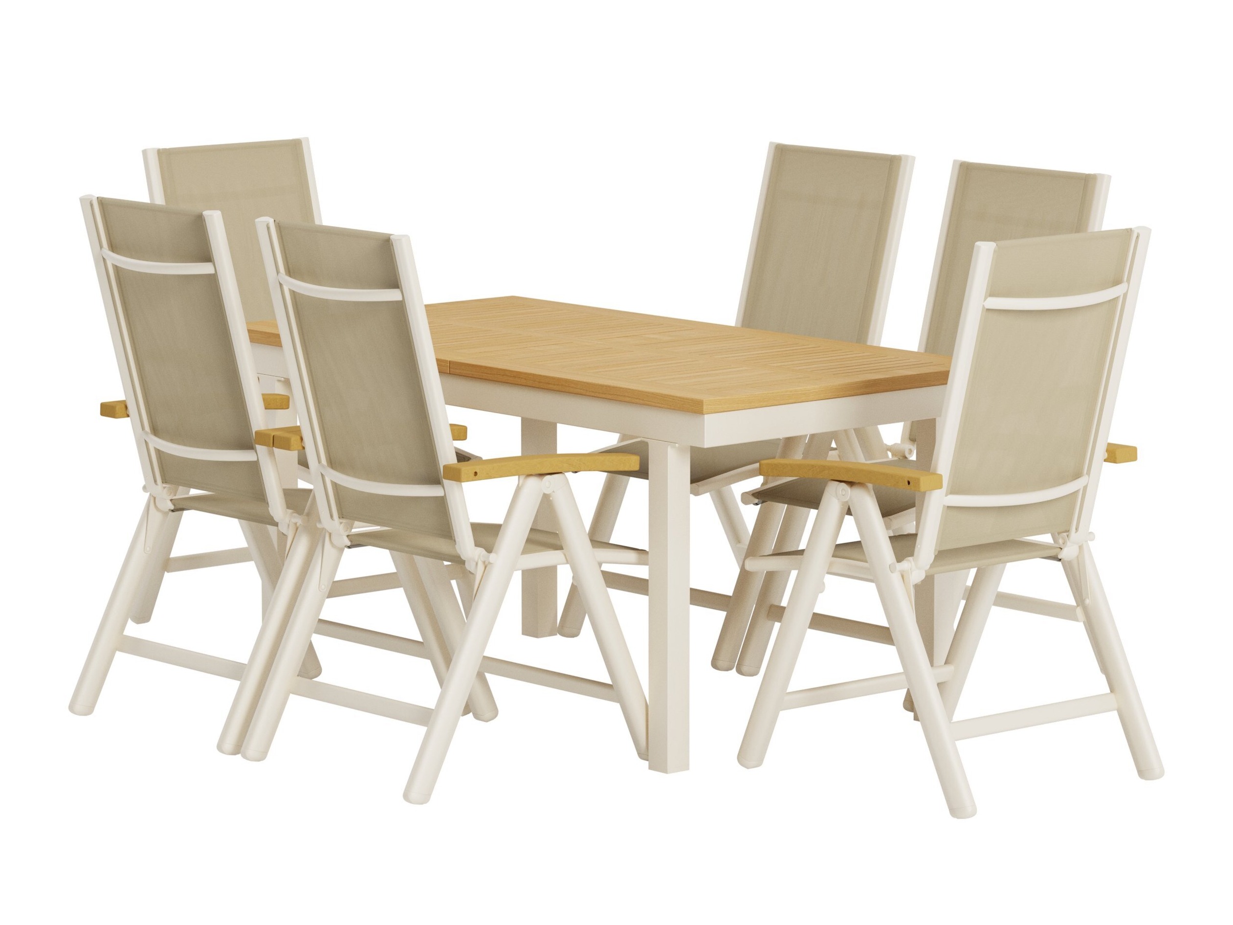 Table and chairs set Dallas 5204