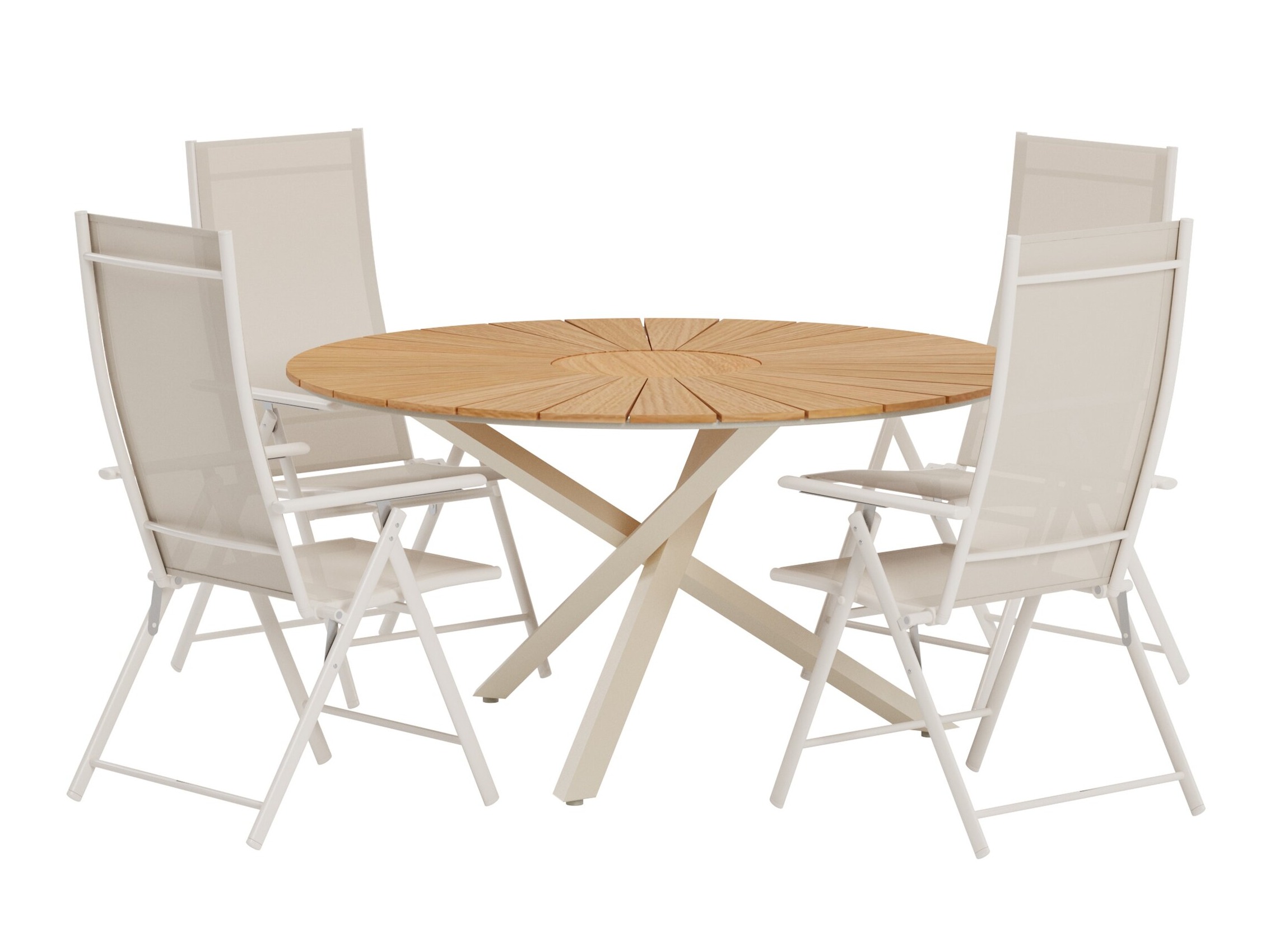 Table and chairs set Dallas 5209