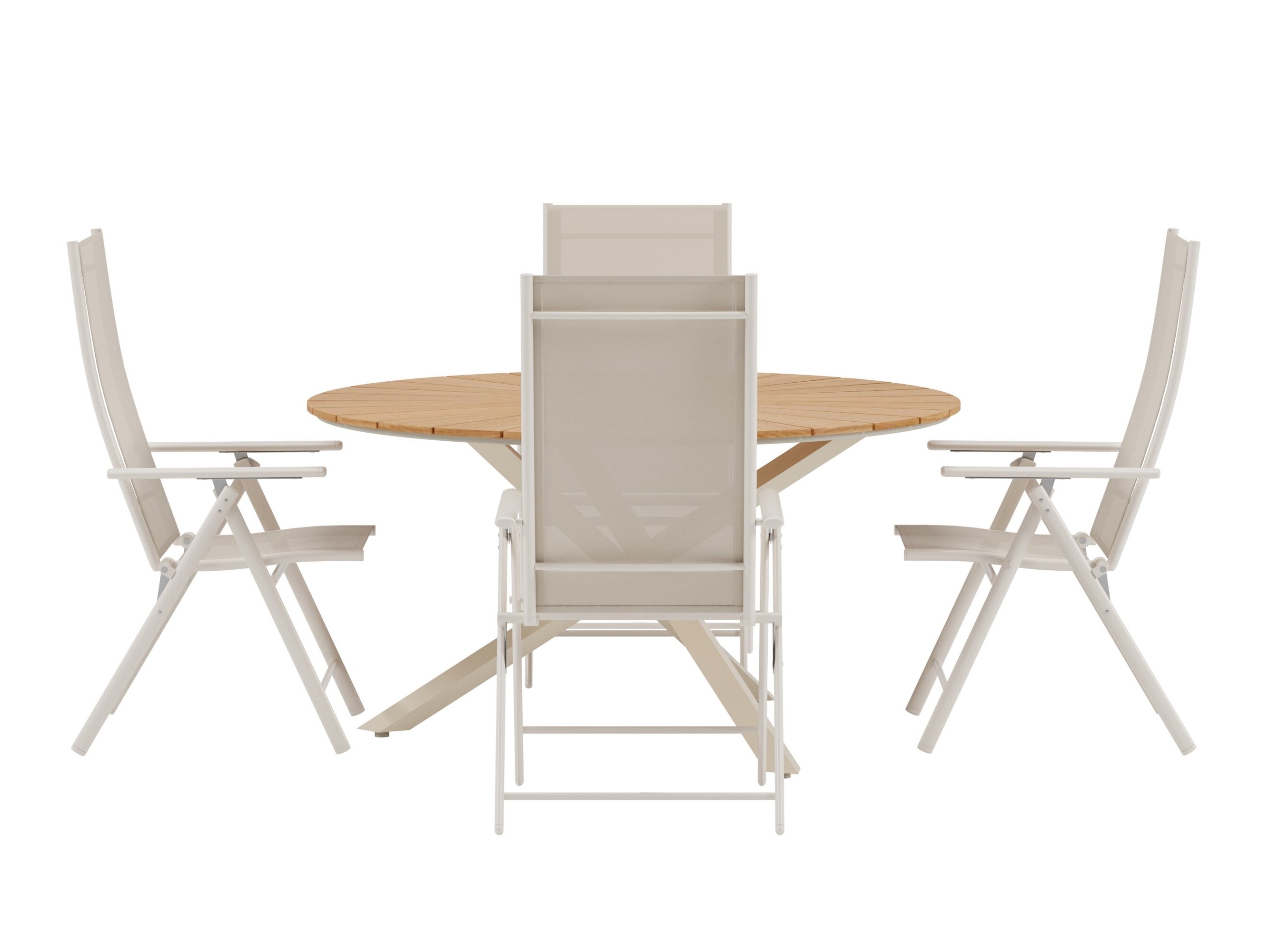 Table and chairs set Dallas 5209