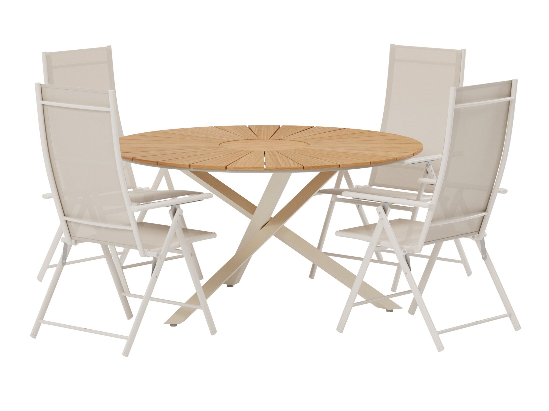 Table and chairs set Dallas 5209