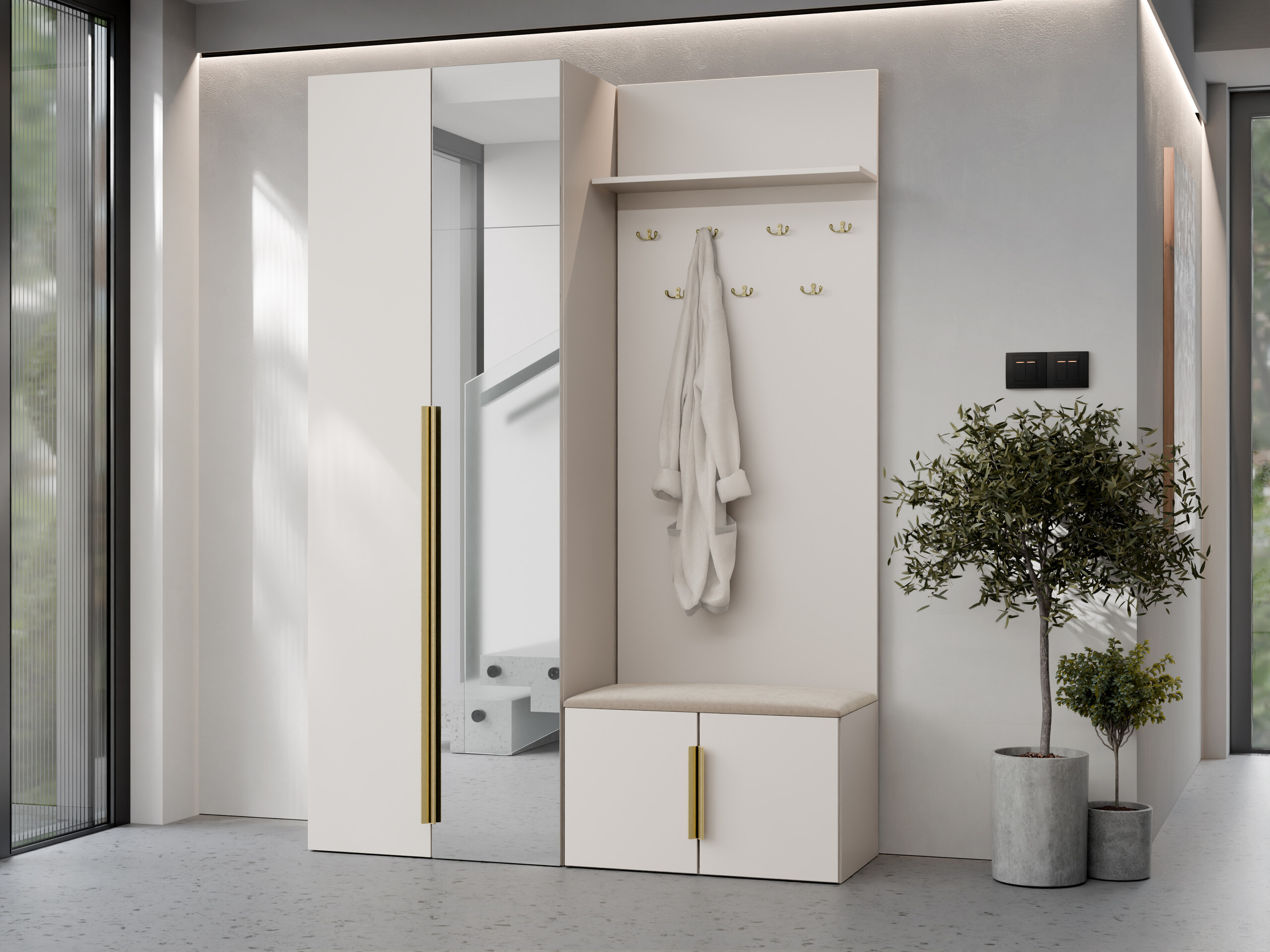 Bookcase Comfivo Auditor II (Beige)
